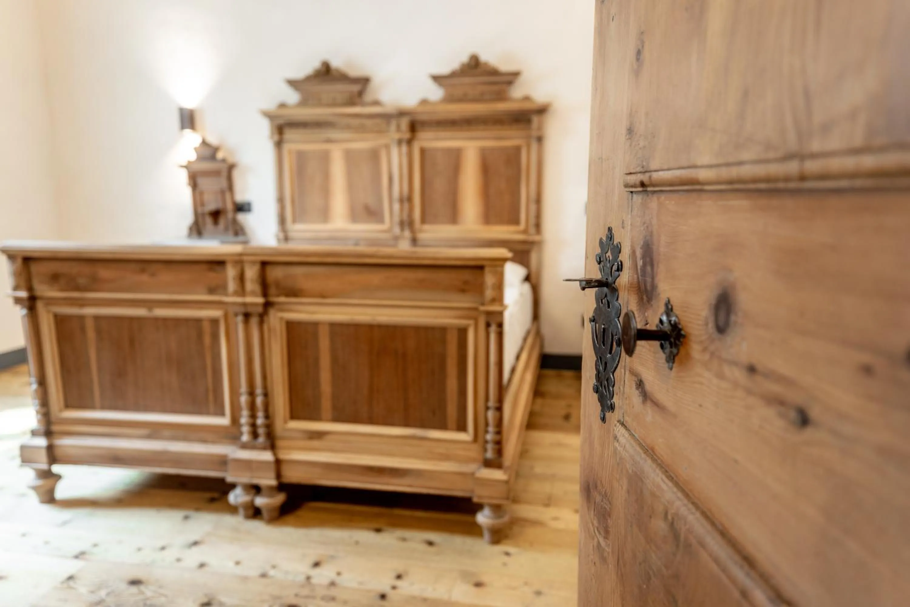 Bed in Curt di Clement Eco Mobility Hotel