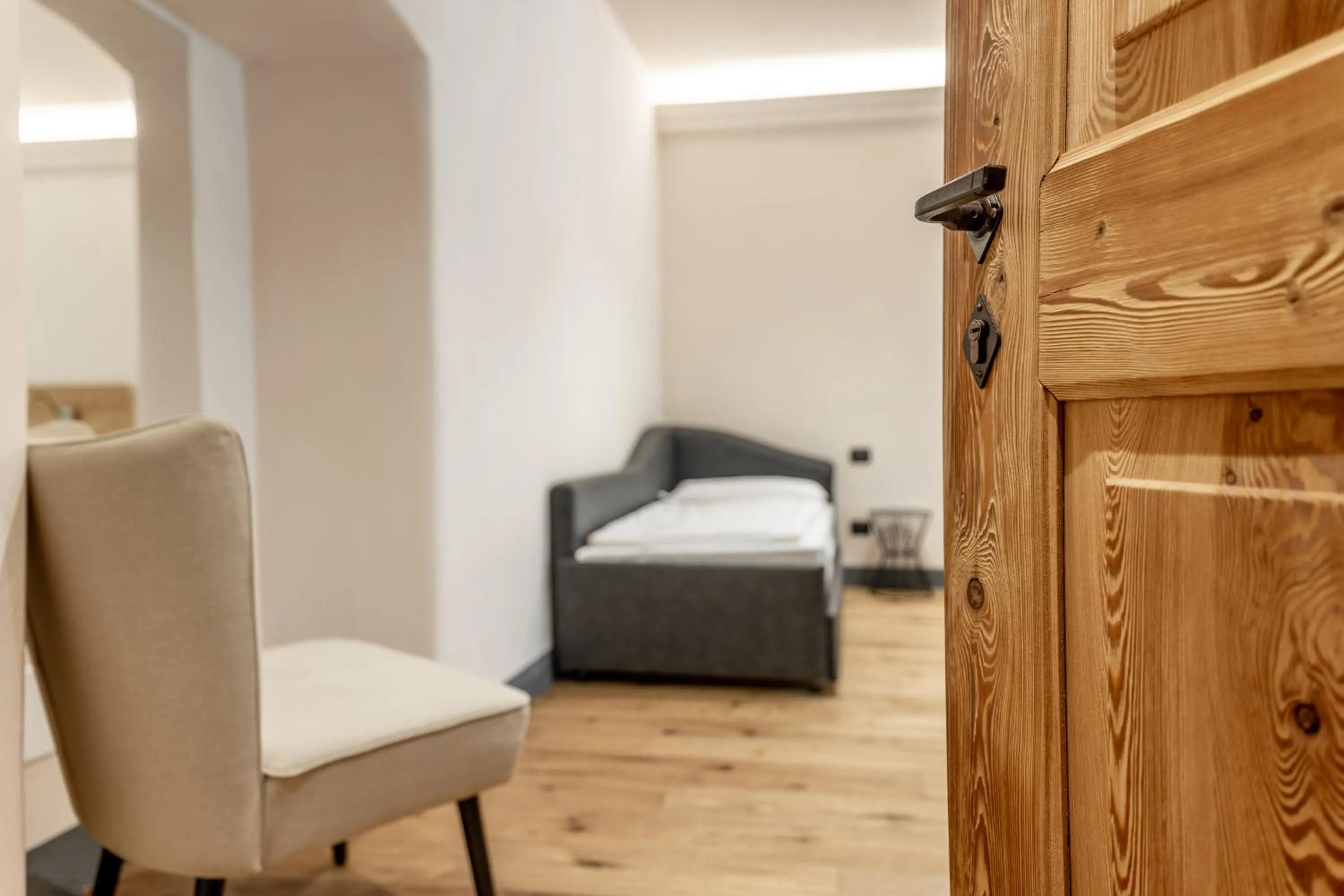 Living room, Bed in Curt di Clement Eco Mobility Hotel