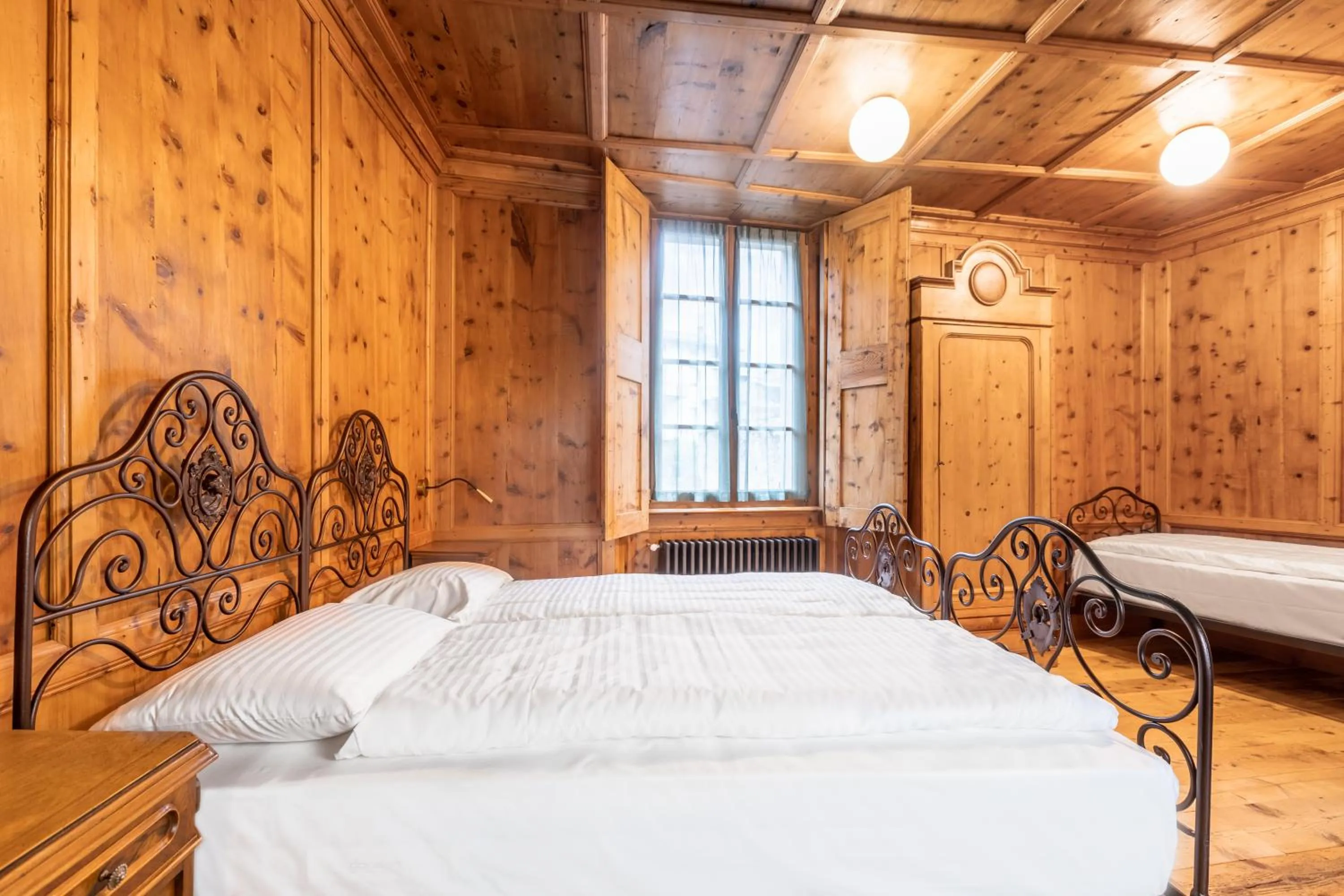 Bed in Curt di Clement Eco Mobility Hotel