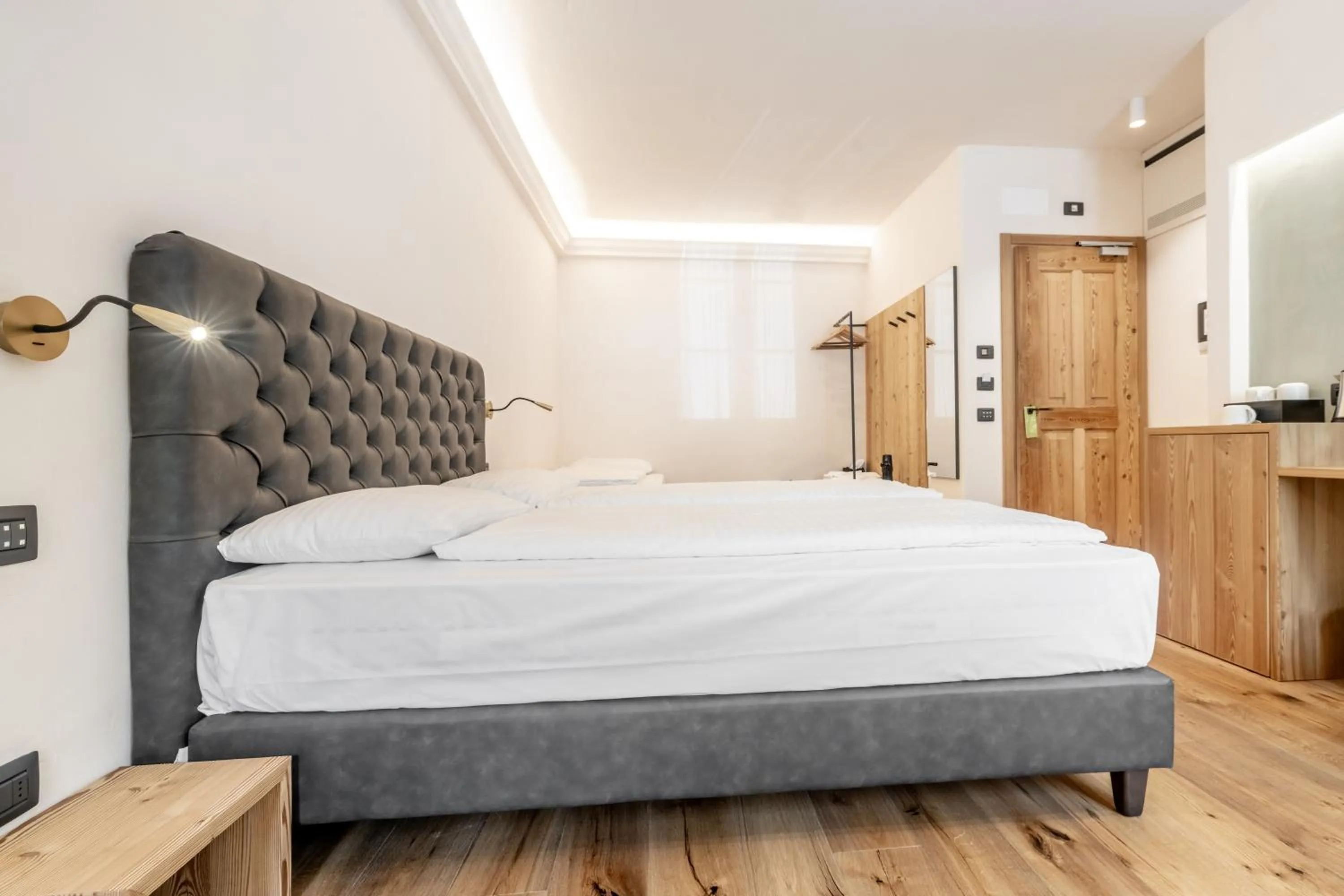 Bed in Curt di Clement Eco Mobility Hotel