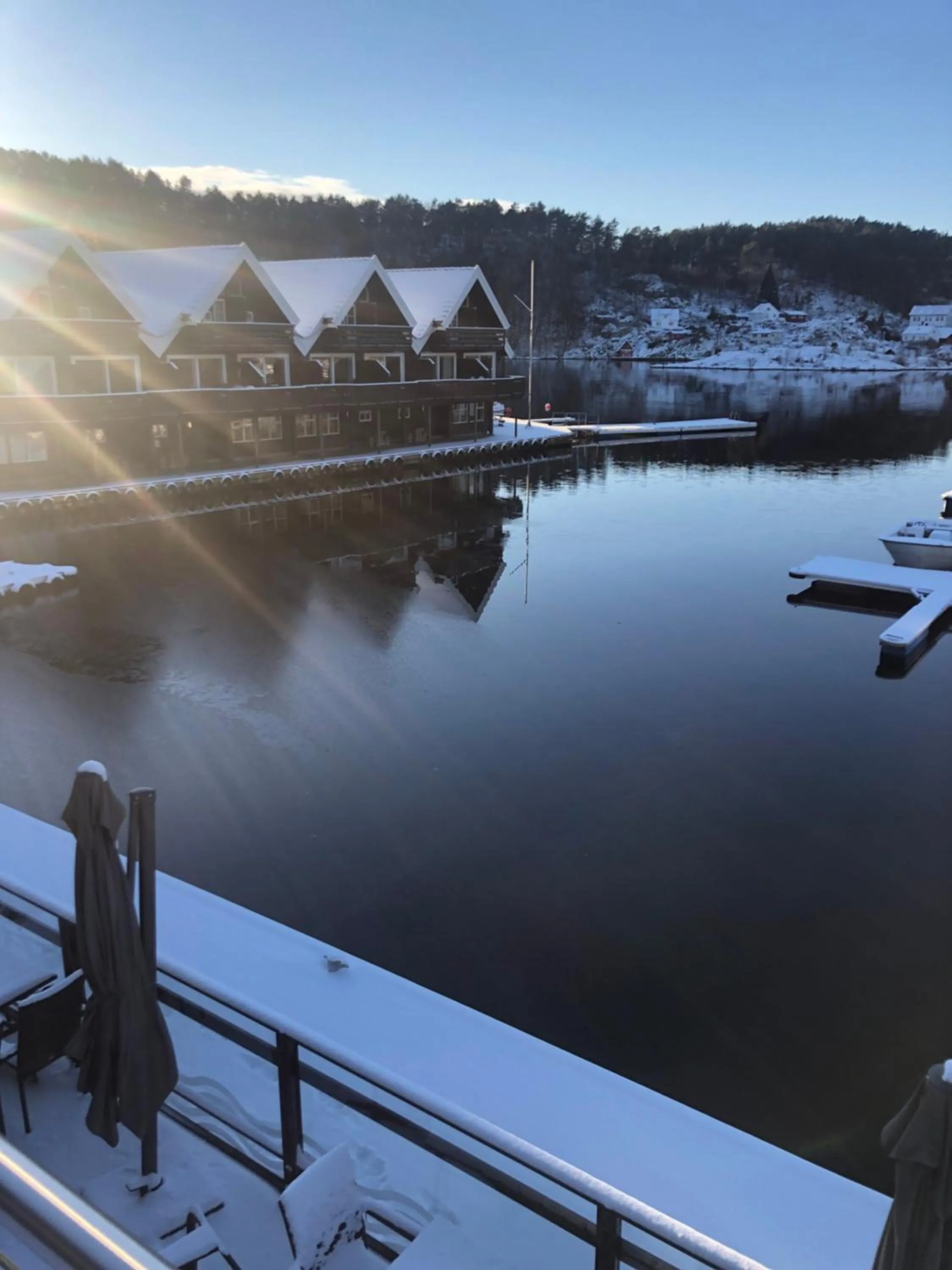 Natural landscape in Trysnes Brygge