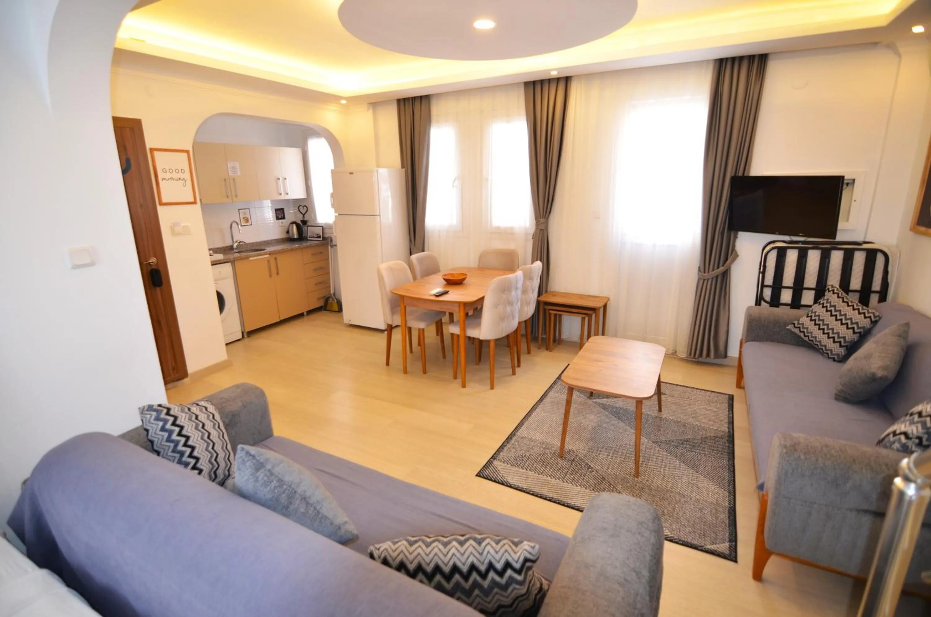 TV and multimedia in Mykonut Apart Hotel