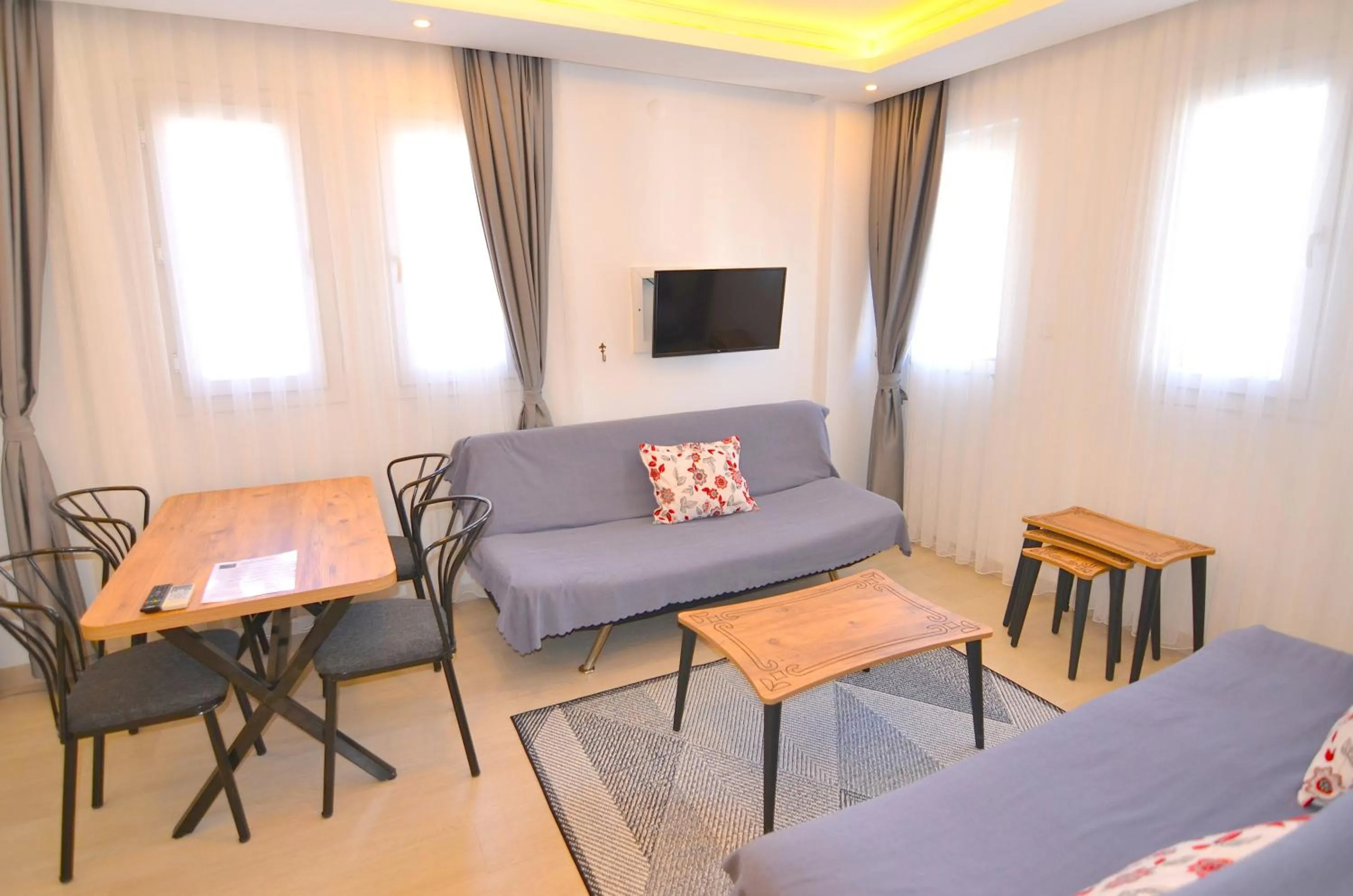 Living room in Mykonut Apart Hotel