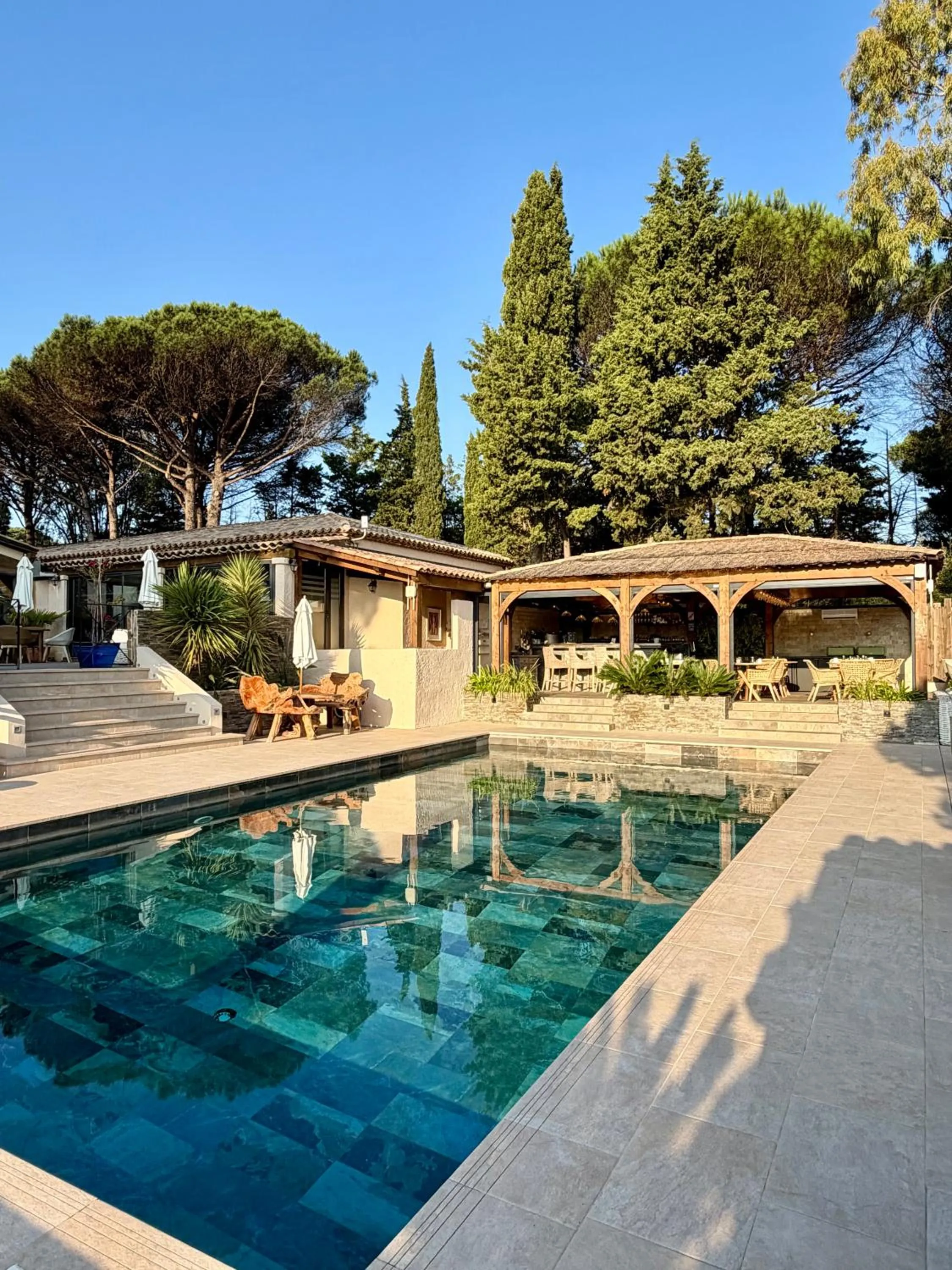 Swimming pool in La Villa Dune, Hôtel & Spa