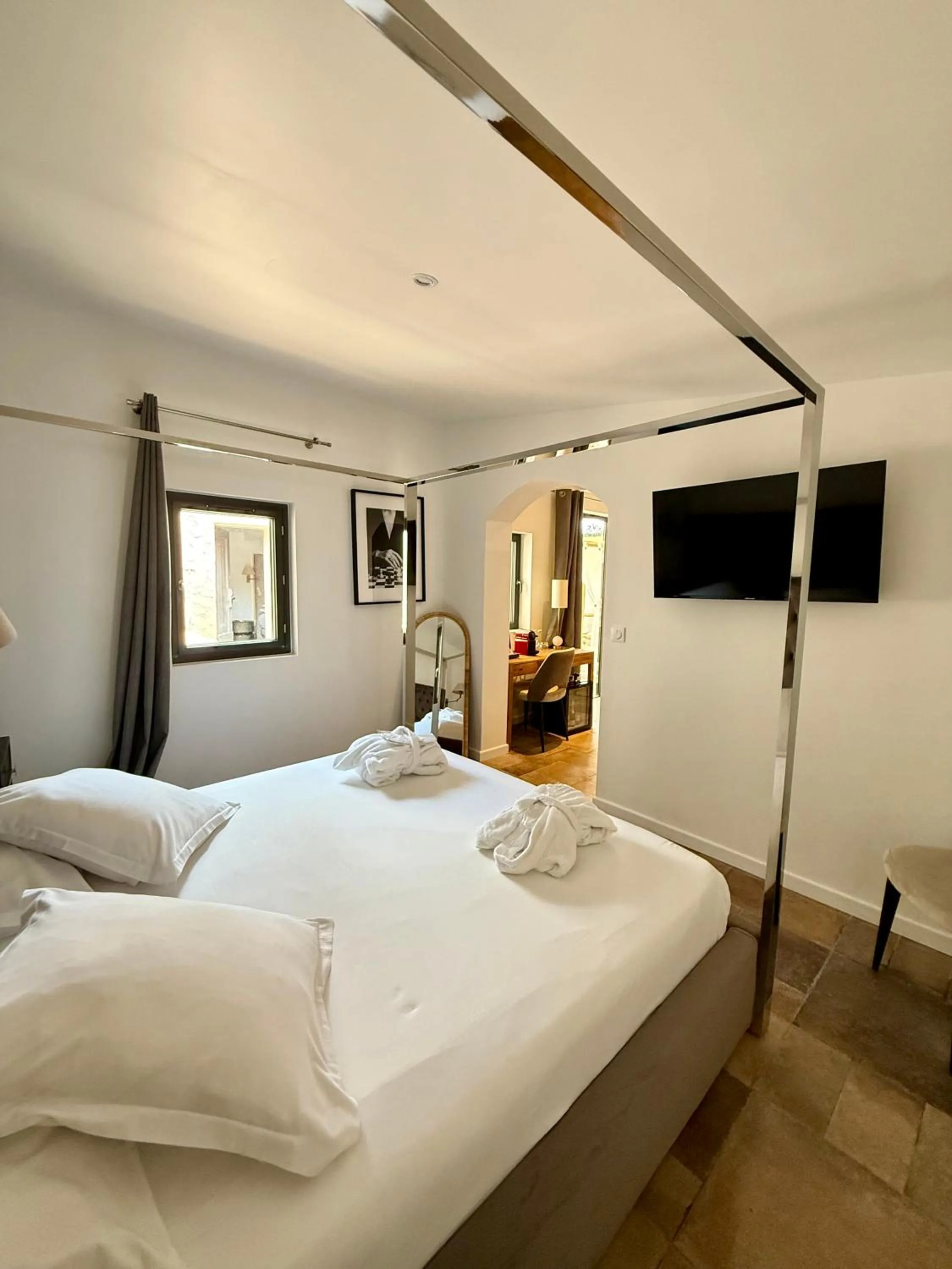 Bed in La Villa Dune, Hôtel & Spa