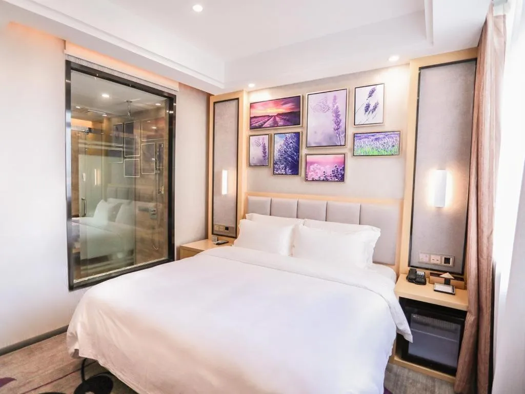 Bed in Lavande Hotel Fangchenggang Administrative Center