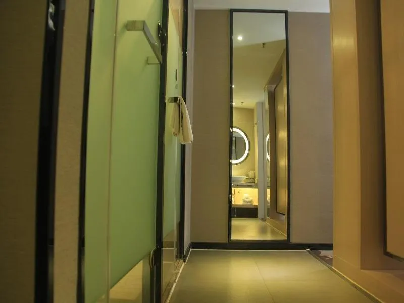 Bed in Lavande Hotel Yinchuan Railway Station Wanda