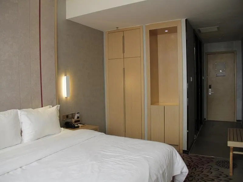 Bed in Lavande Hotel Yinchuan Railway Station Wanda