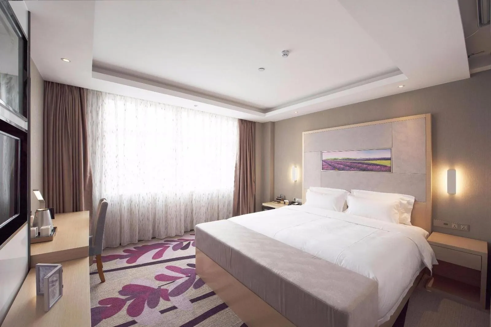 Bed in Lavande Hotel Zhongshan Shaxi