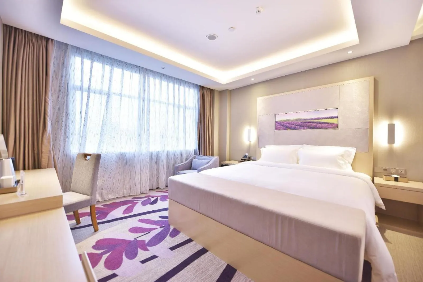 Bed in Lavande Hotel Zhongshan Shaxi