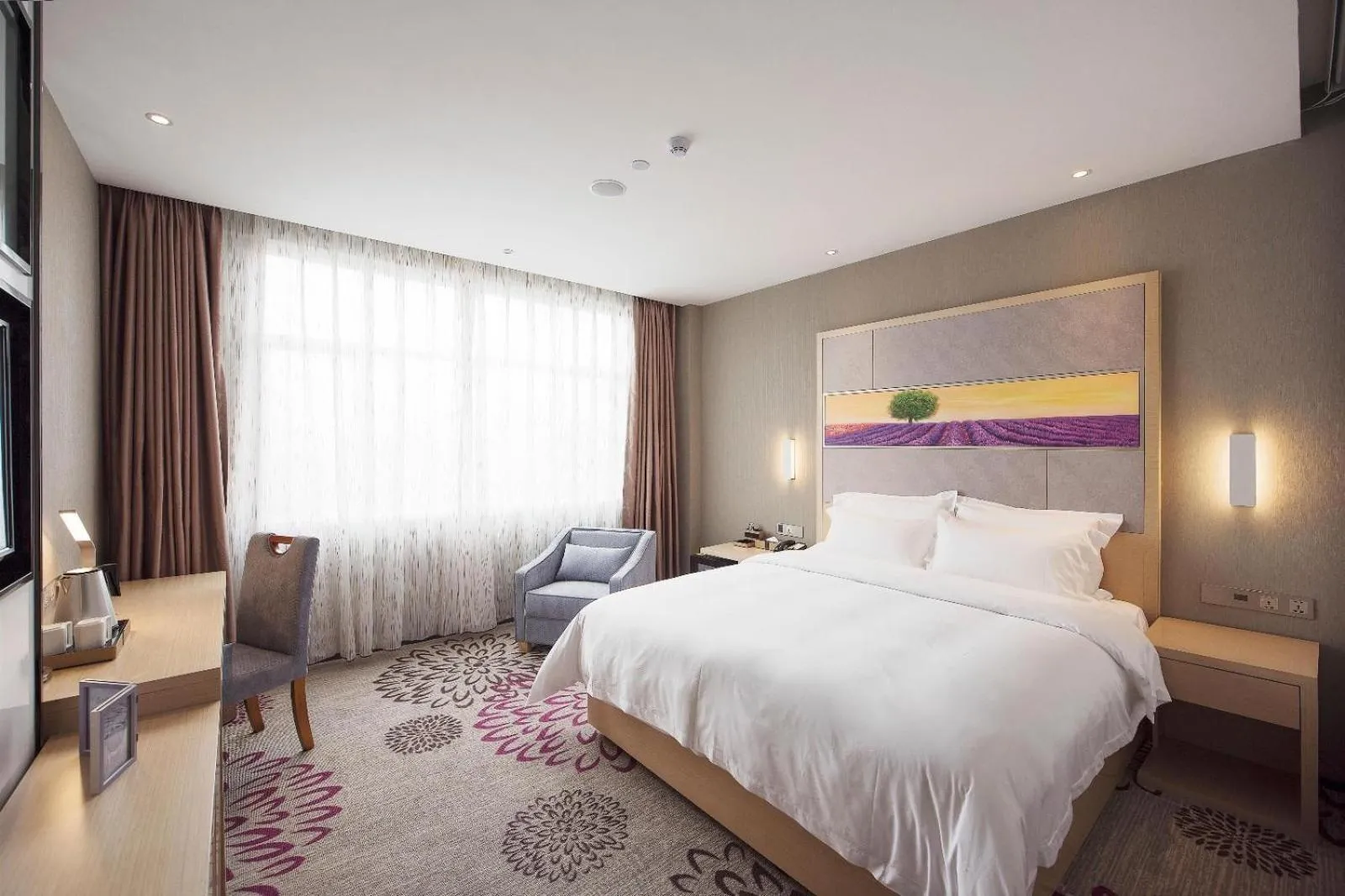 Bed in Lavande Hotel Zhongshan Shaxi