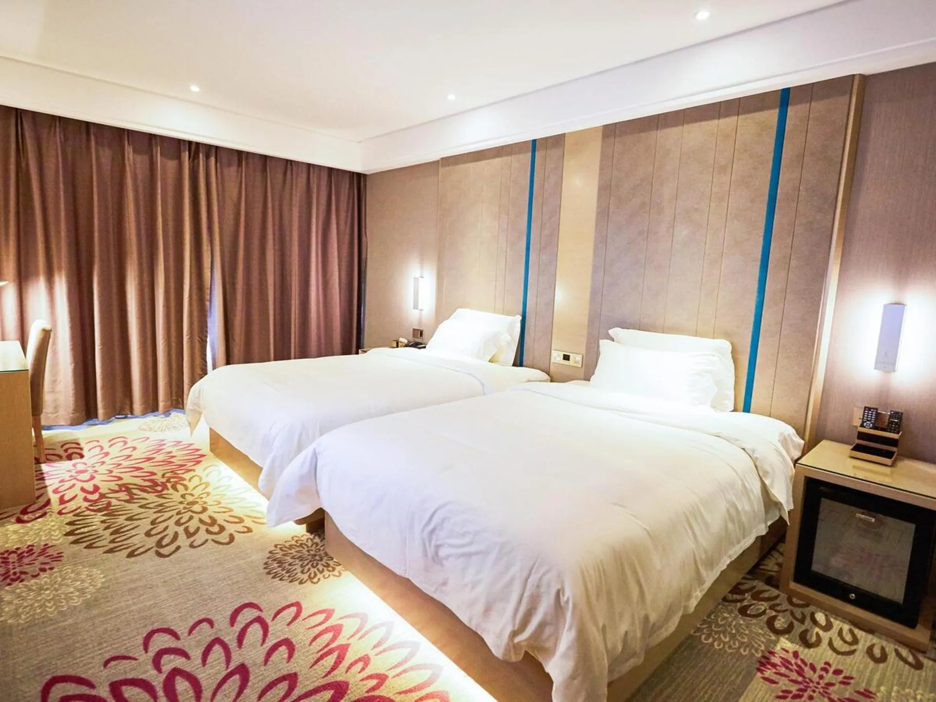 Bed in Lavande Hotel ZhanJiang HaiBin Avenue Jiangnanshijia