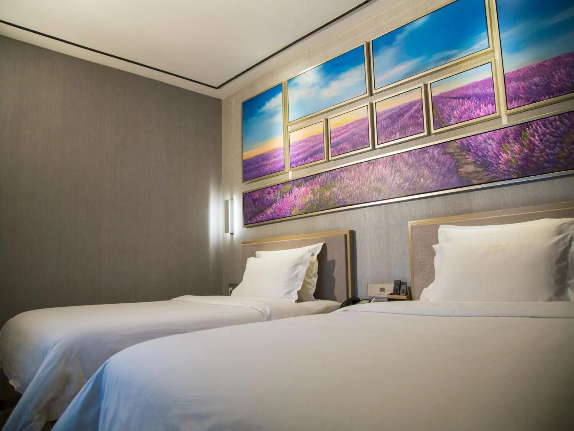 Bed in Lavande Hotel Longnan Changjiang River Avenue