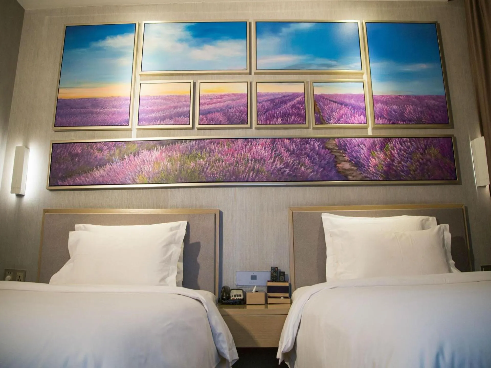 Bed in Lavande Hotel Longnan Changjiang River Avenue