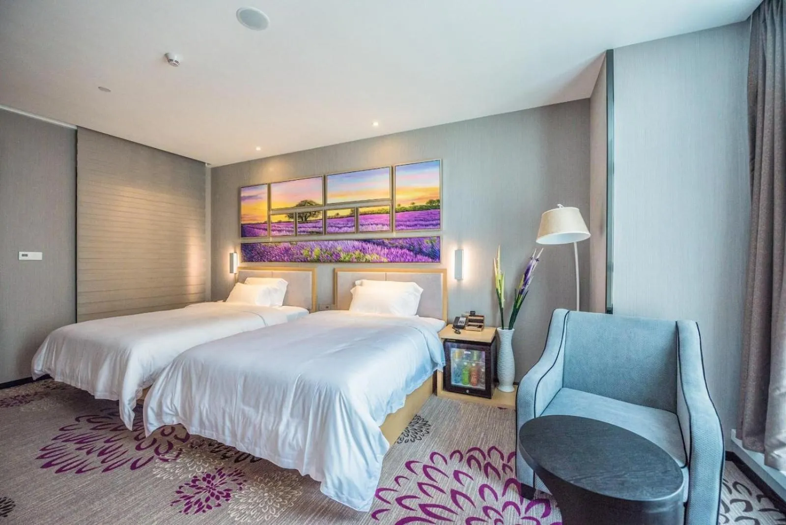 Bed in Lavande Hotel Chongqing Tongliang Wanda Plaza Gas Tower