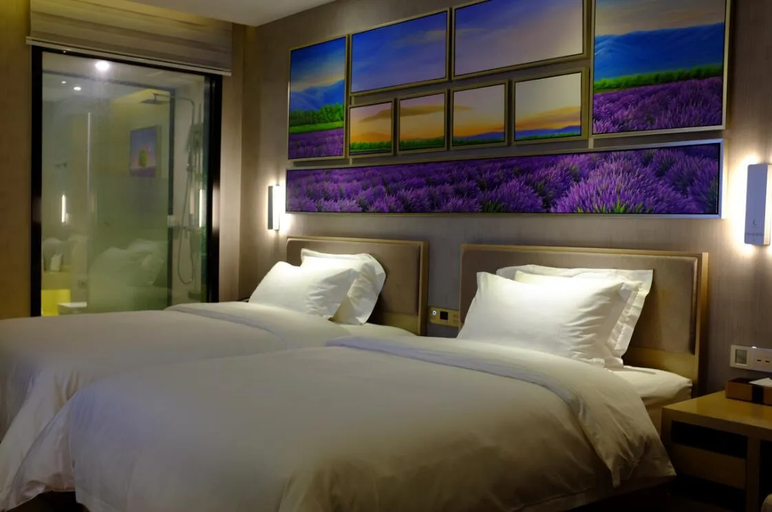 Bed in Lavande Hotel Dongguan Humen Wanda Square