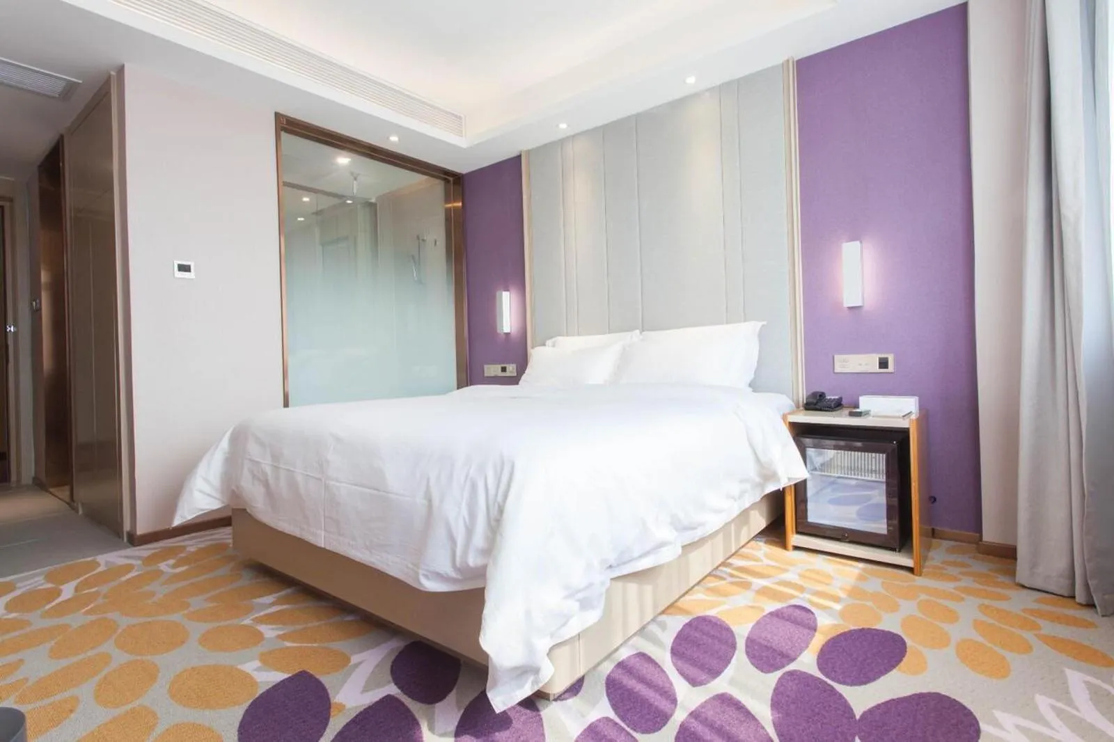 Bed in Lavande Hotel Puning International Commodity Mall