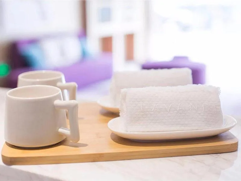 Bed in Lavande Hotel Zigong Tanmulin Lantern Park