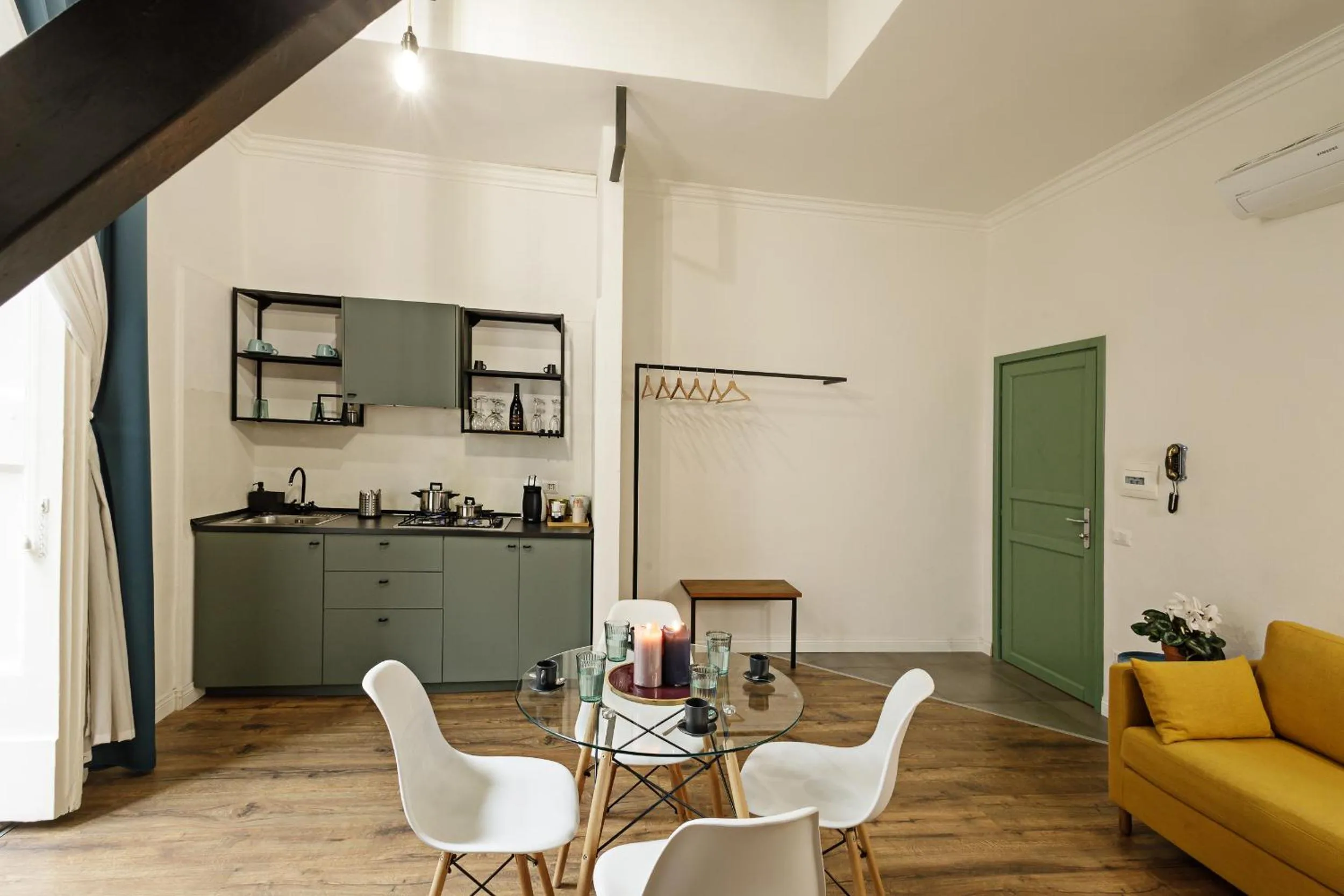 kitchen in Palà Suites