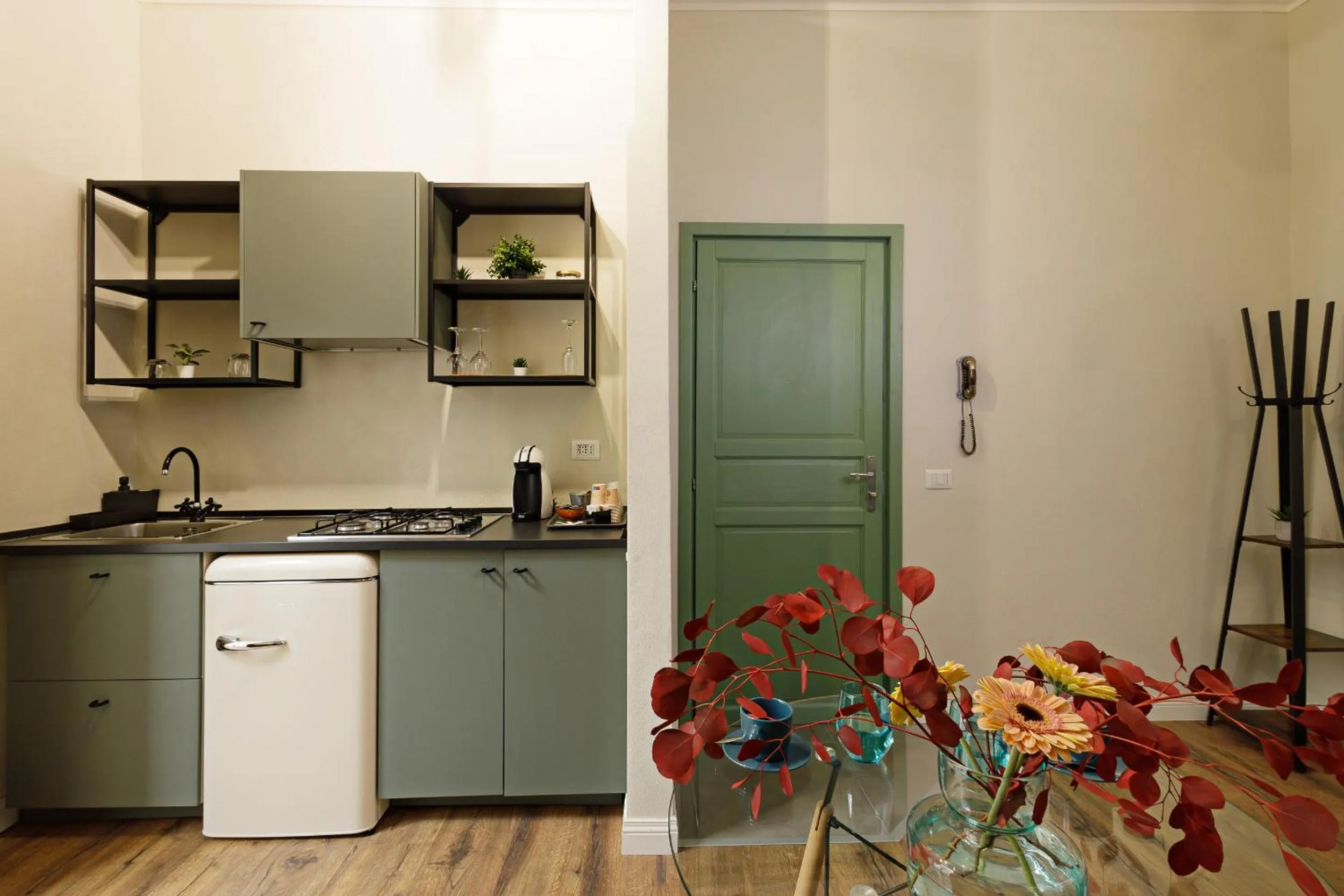 kitchen in Palà Suites