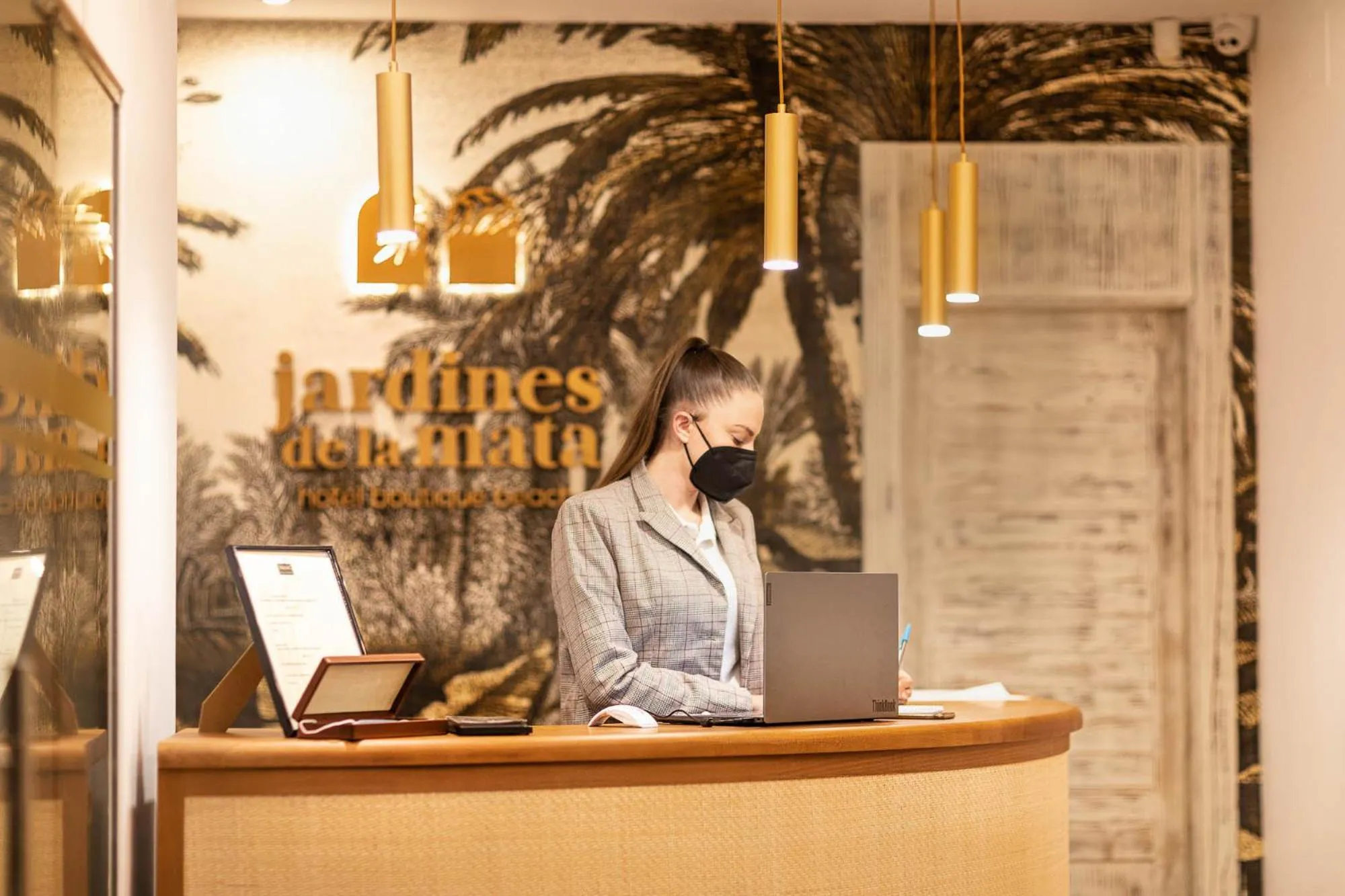 Property logo or sign in Jardines de la Mata Boutique Beach