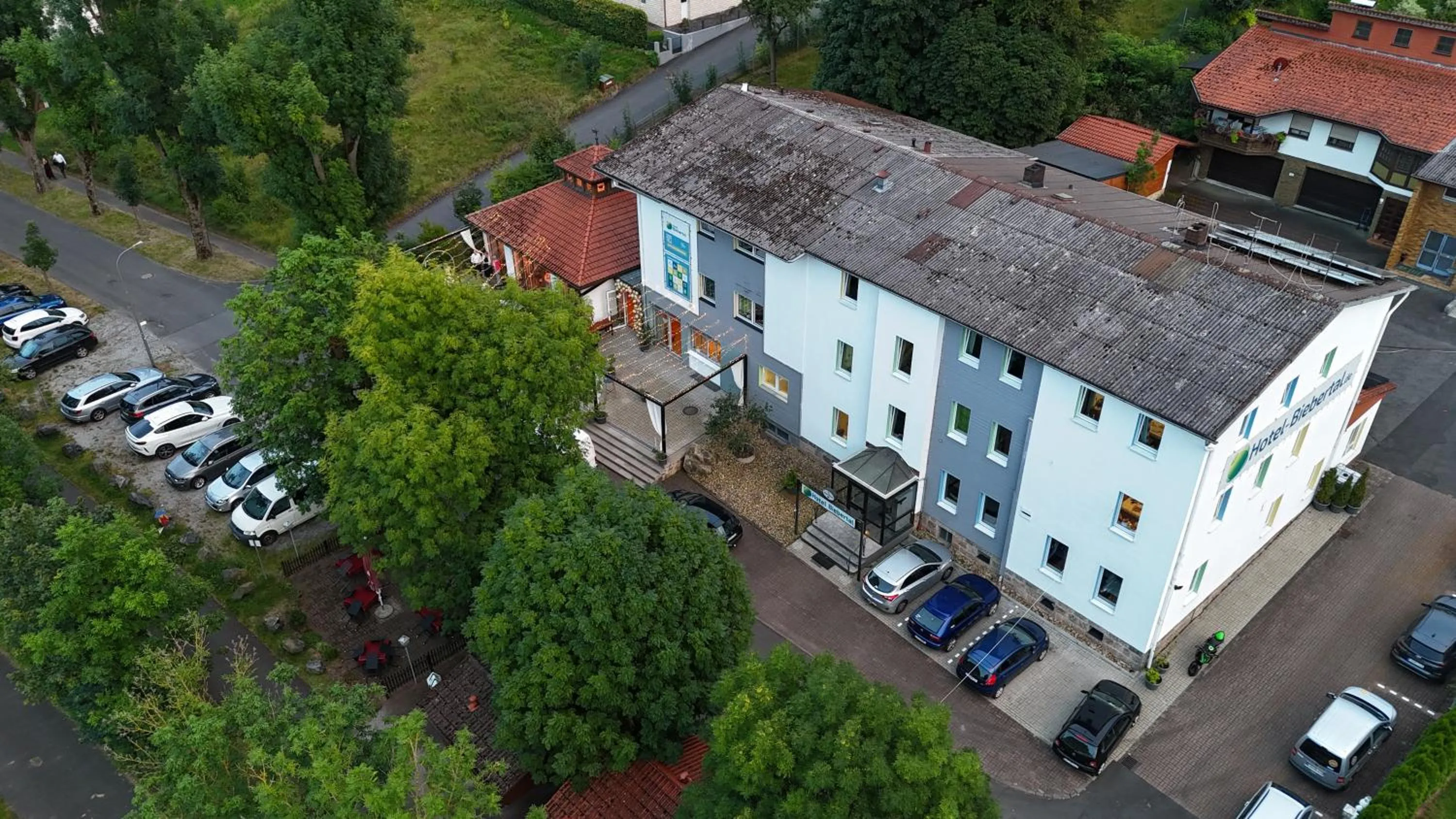 Property building in Budget Hotel Biebertal am Milseburgradweg