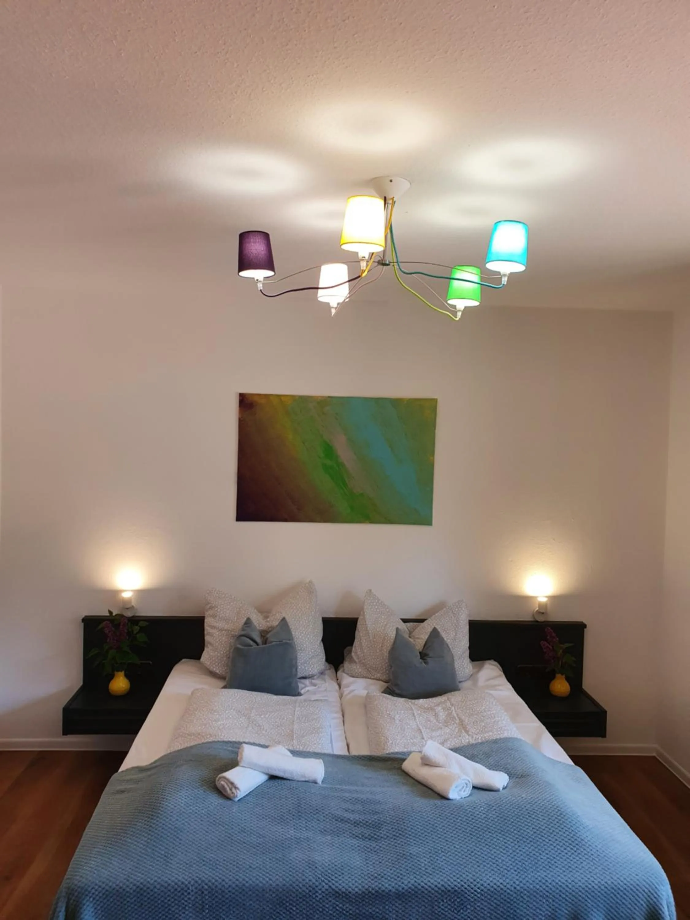 Bed in Budget Hotel Biebertal am Milseburgradweg