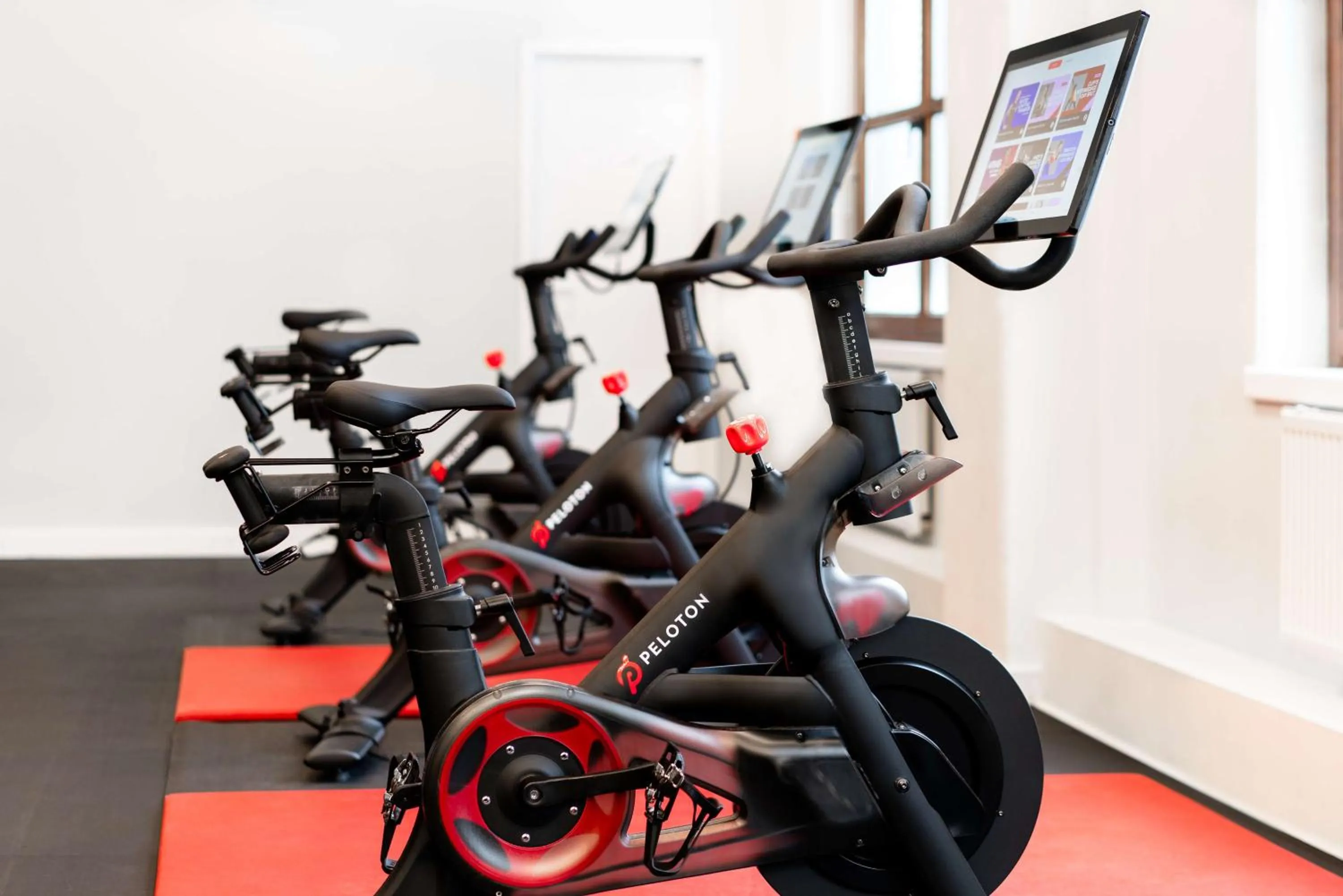 Fitness centre/facilities in Hilton Berlin