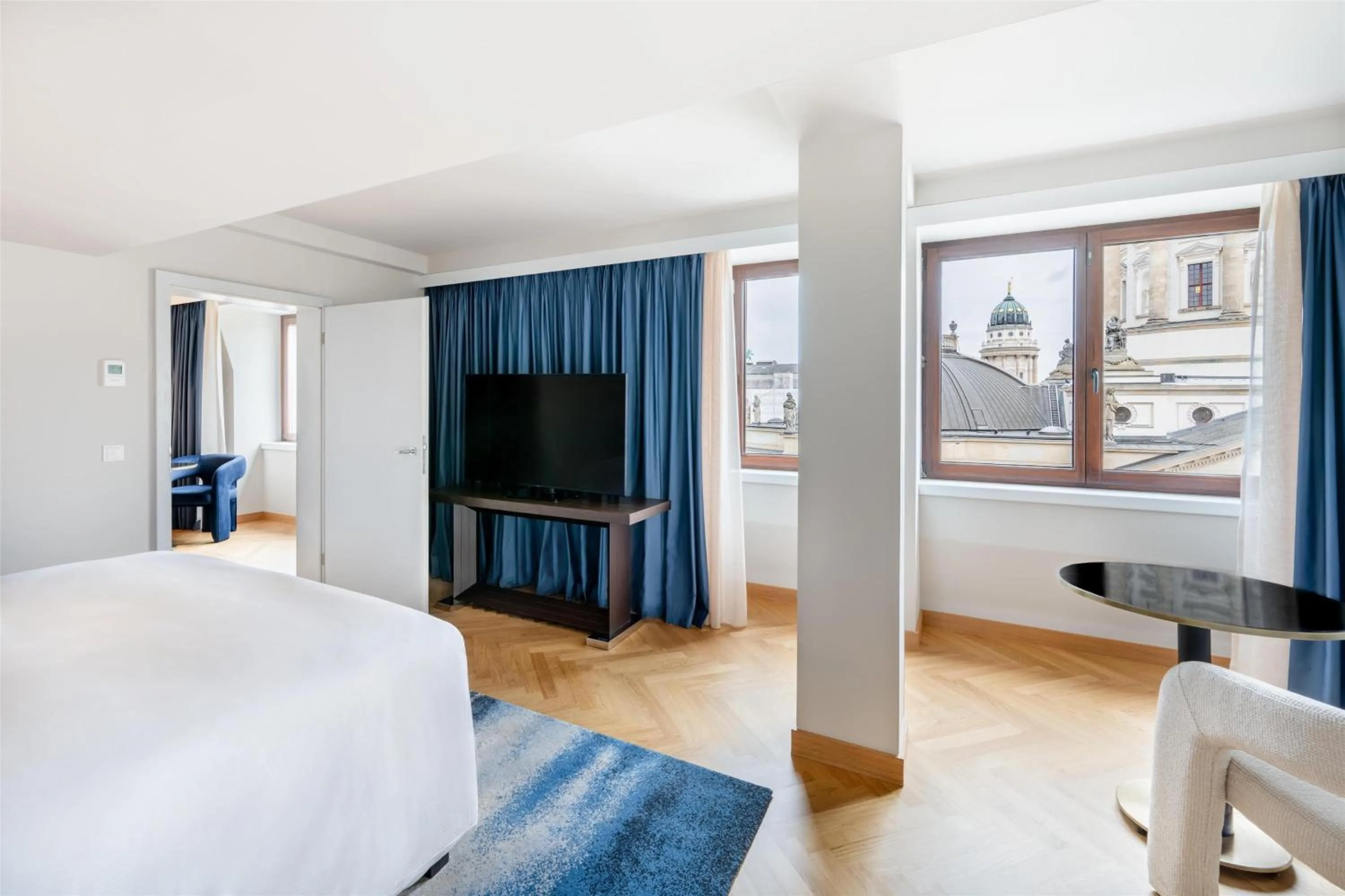 Bed in Hilton Berlin