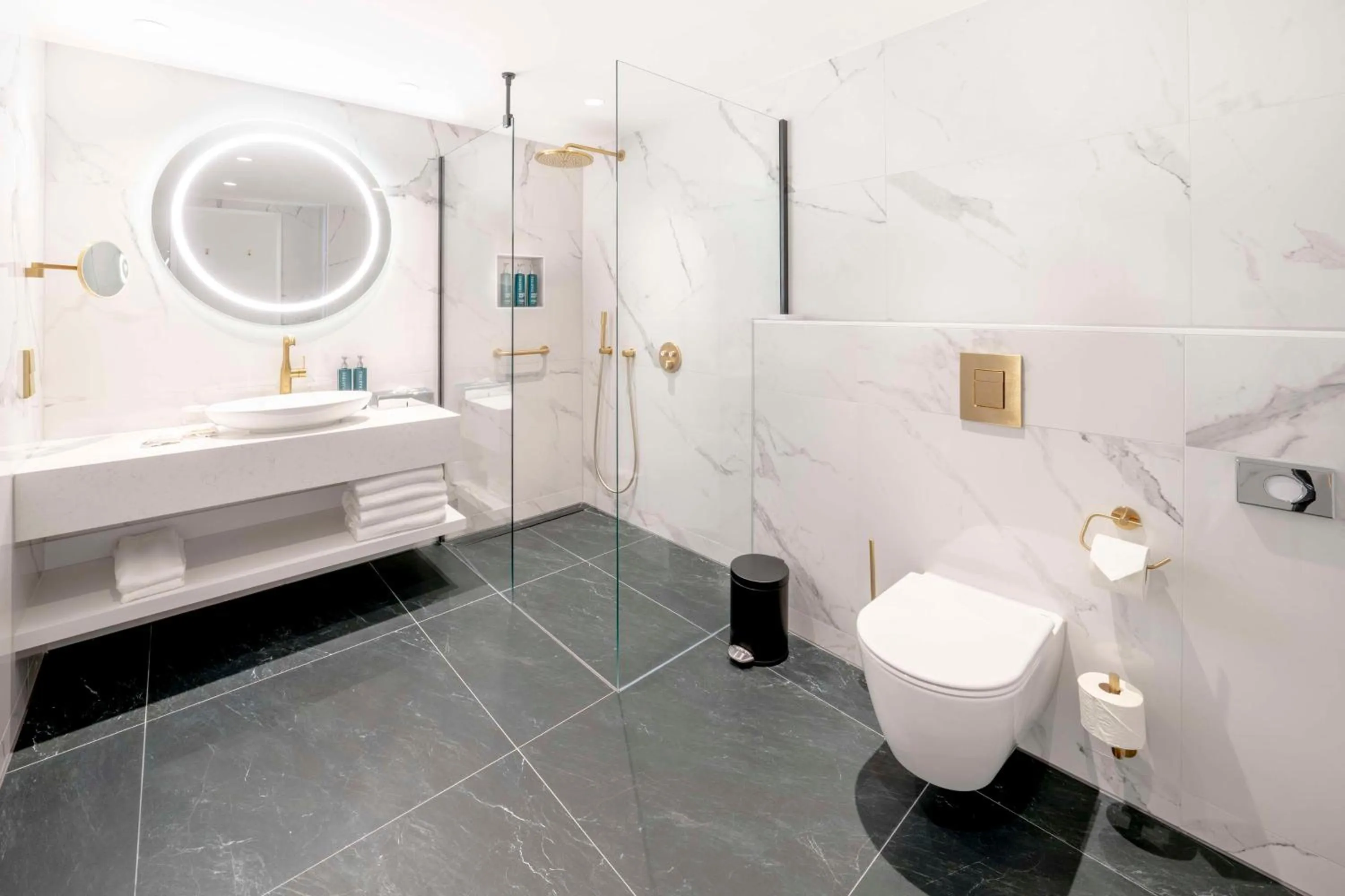 Toilet in Hilton Berlin