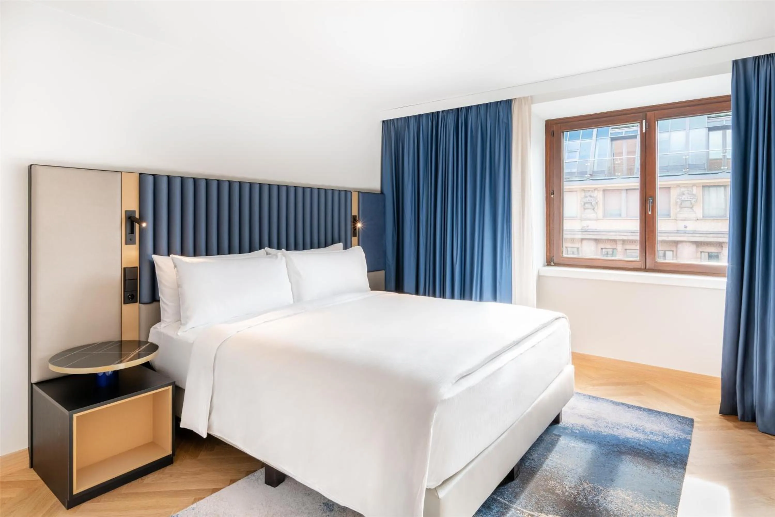 Bed in Hilton Berlin