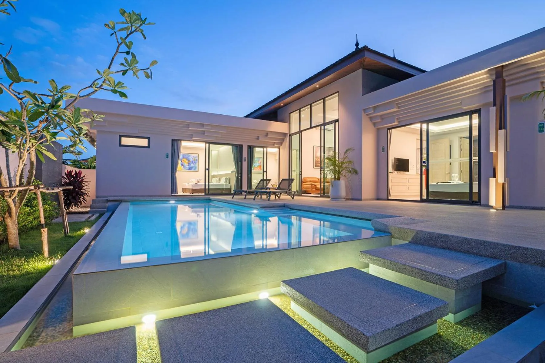 Property building in Gold Chariot Pool Villa, Phuket - SHA Plus Certified