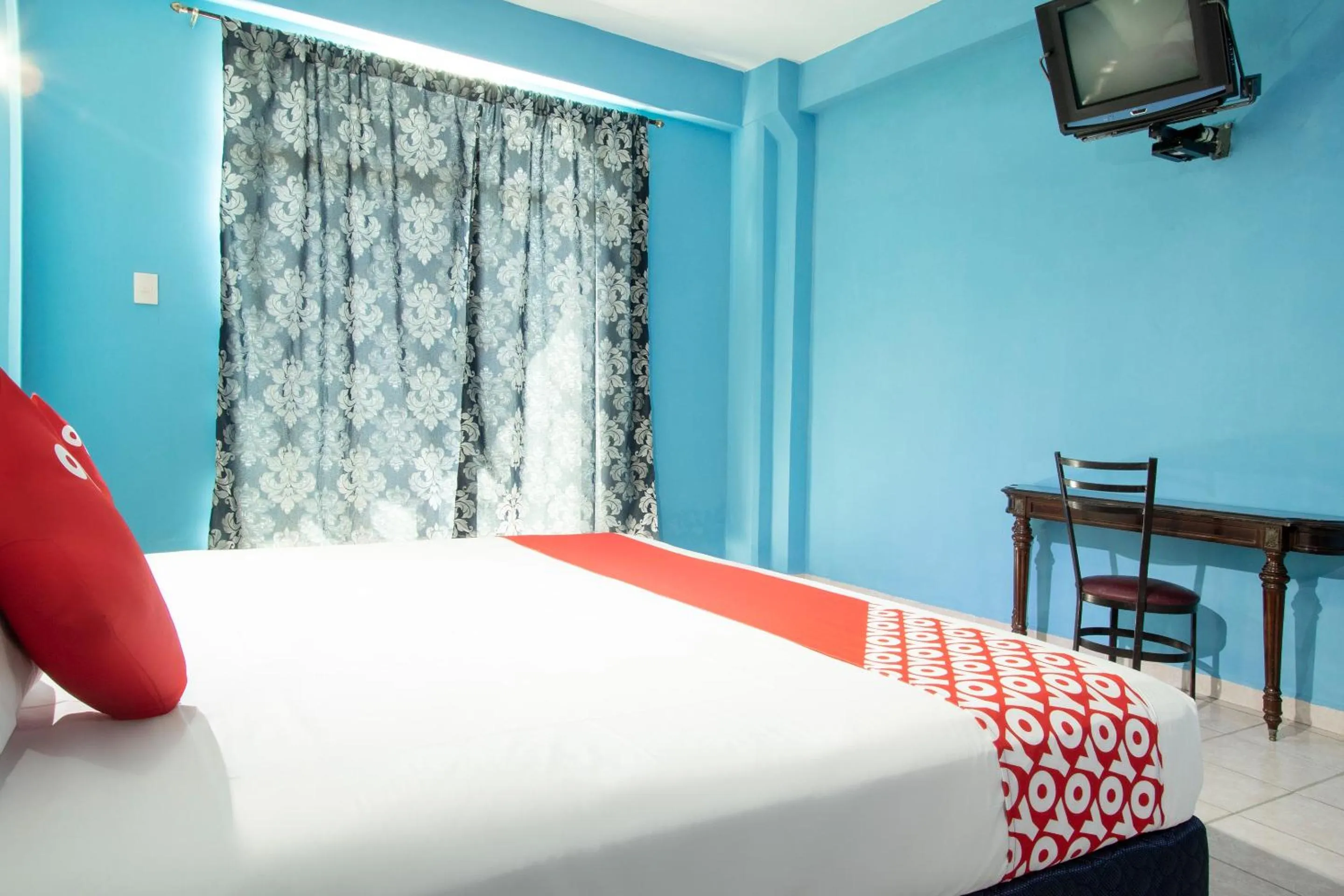 Bedroom, Bed in OYO Hotel Estacion,José Cardel,Parque Central Revolución