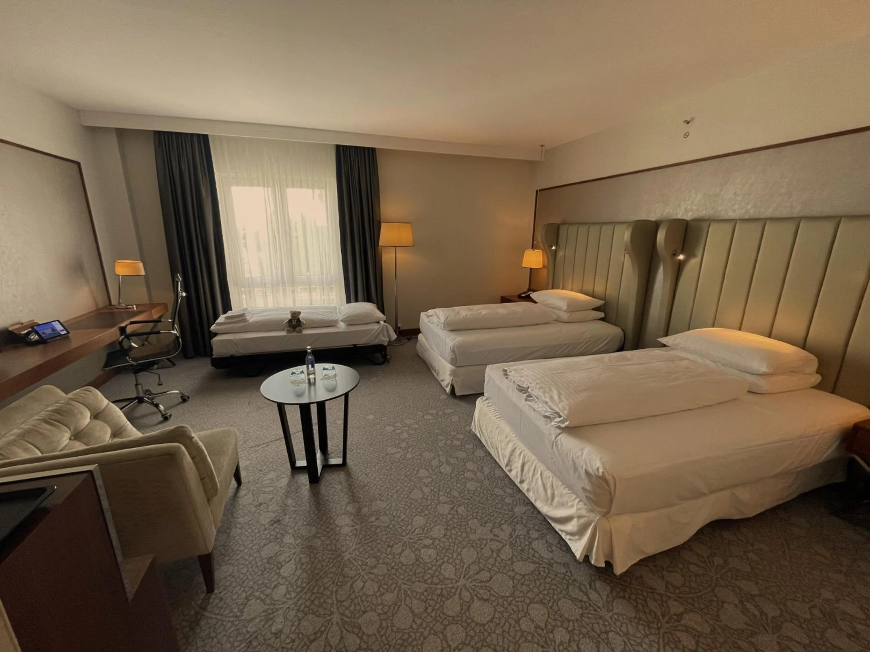 Photo of the whole room, Bed in Dorint Hotel Bonn