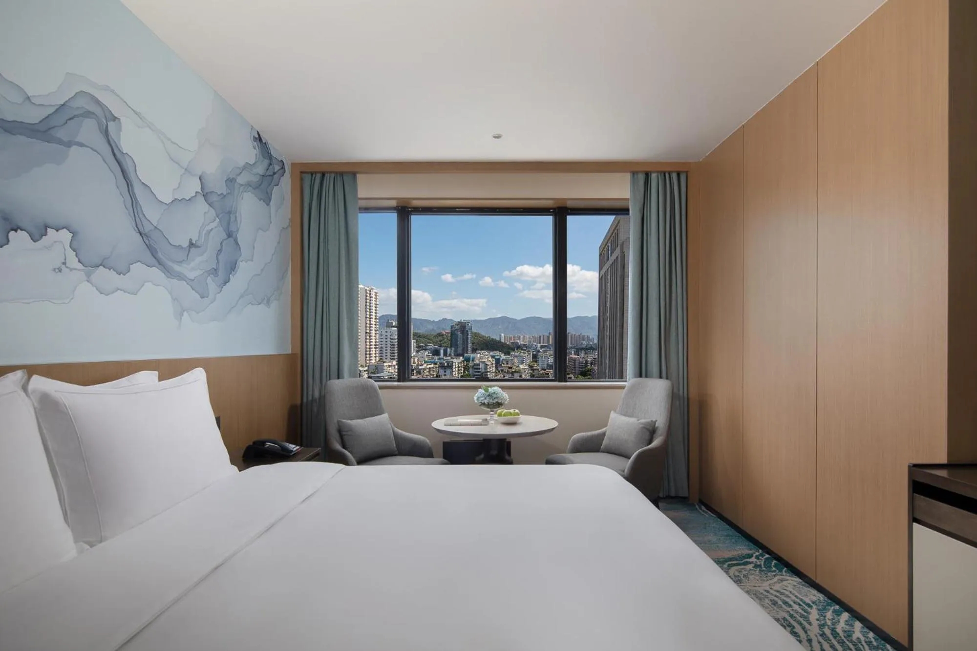 Bed in Foreign Trade Centre C&D Hotel,Fuzhou