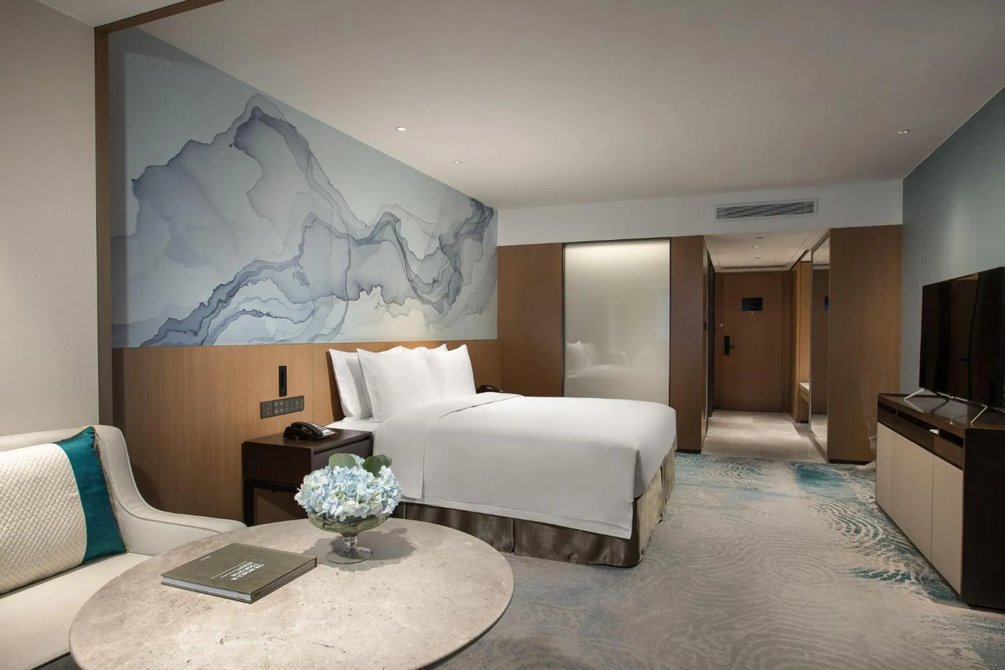 Bed in Foreign Trade Centre C&D Hotel,Fuzhou