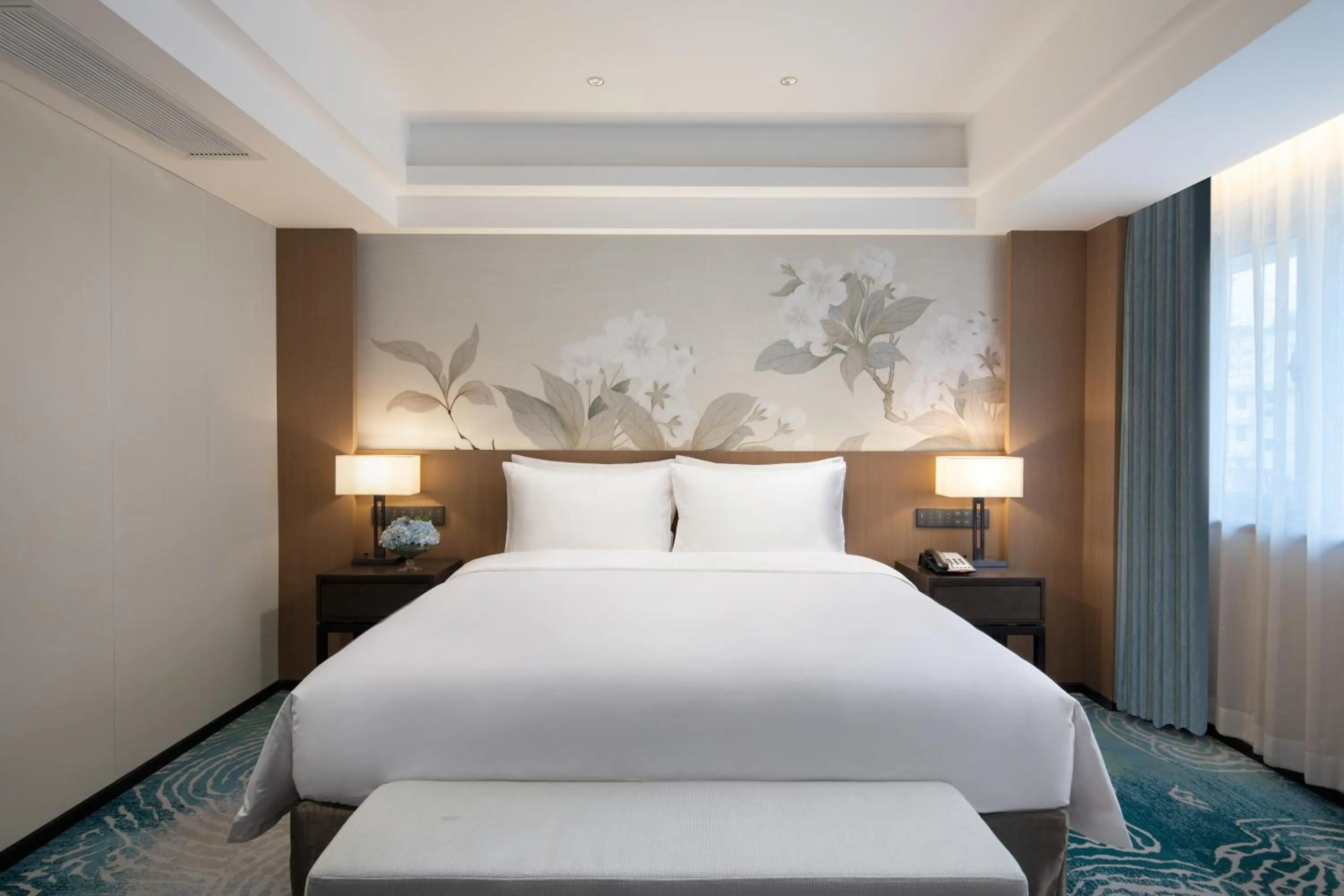 Bed in Foreign Trade Centre C&D Hotel,Fuzhou