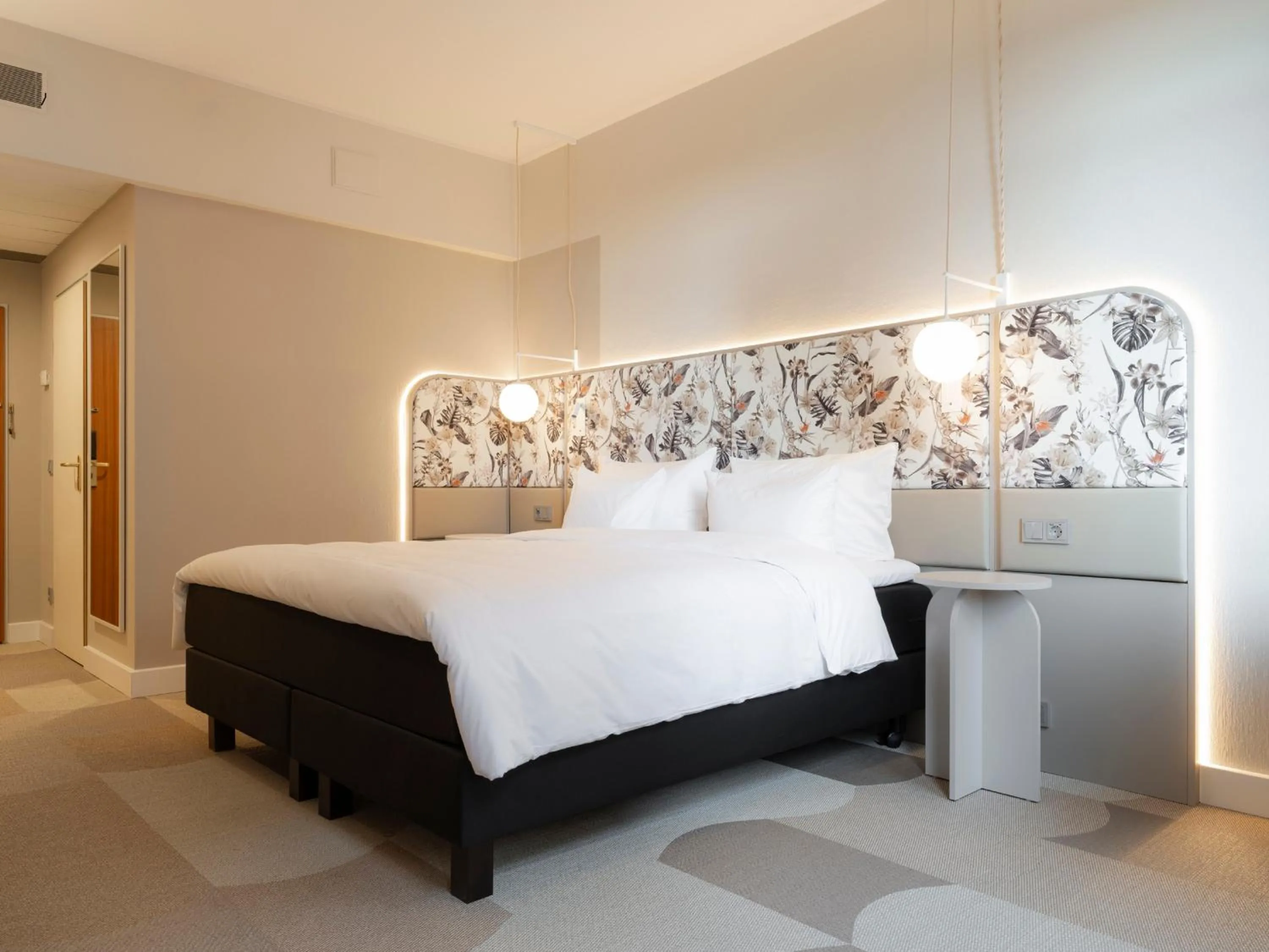 Bed in Radisson Blu Hotel Bremen