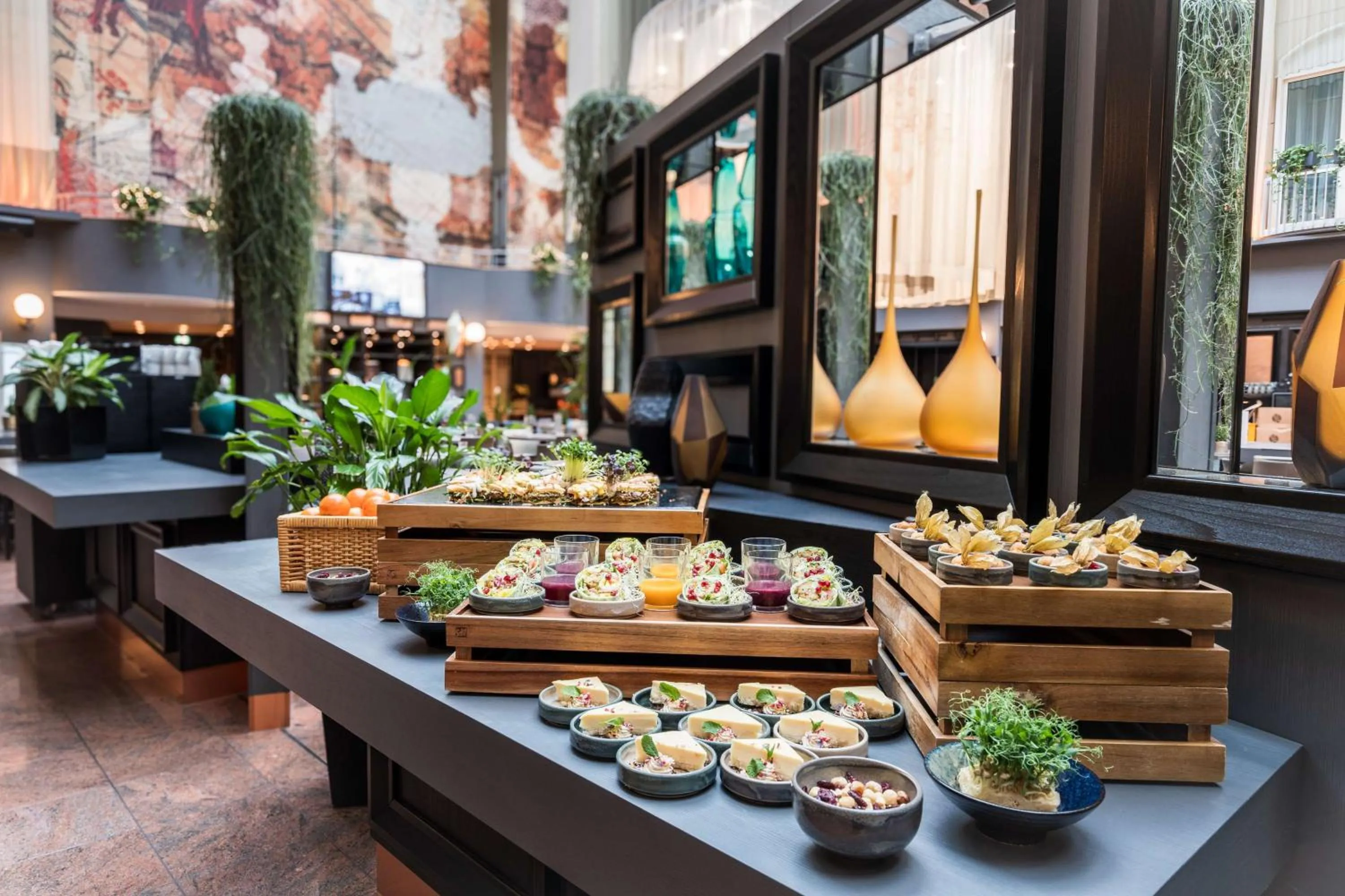 Food and drinks in Radisson Blu Hotel Bremen