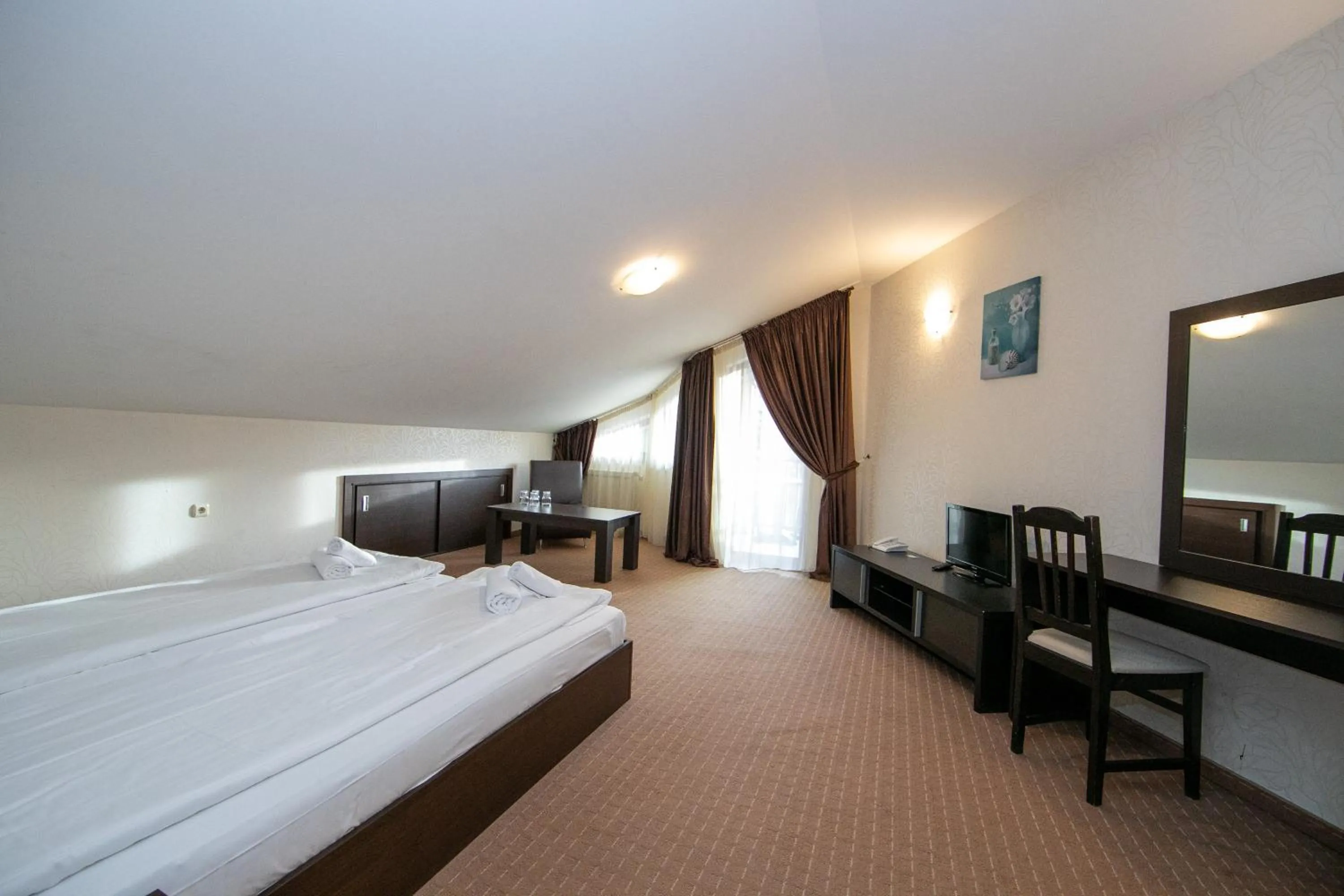 Bed in Hotel Iceberg Borovets