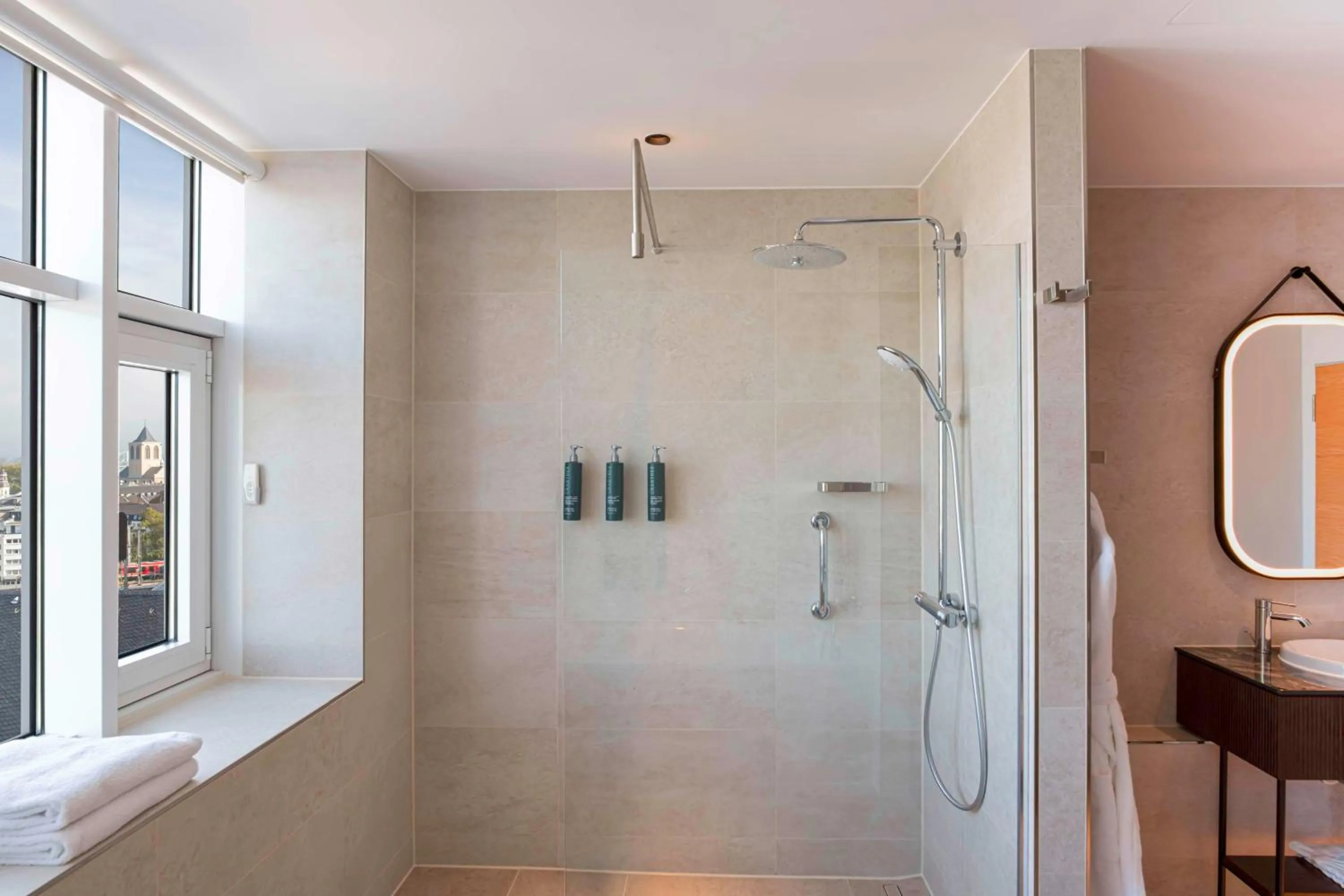 Bathroom in Hilton Cologne