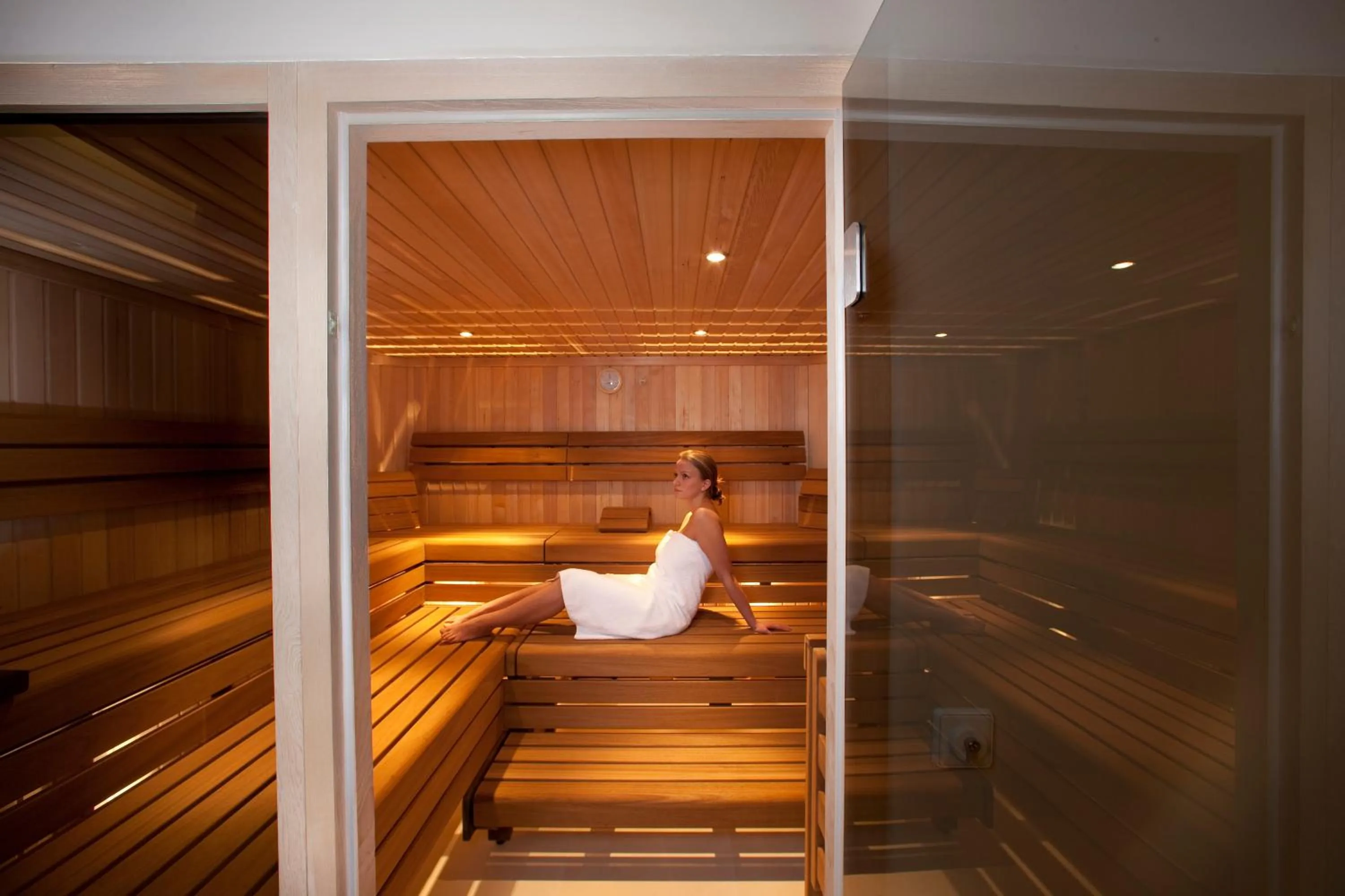 Sauna in Schloss Lüdersburg Golf & Spa