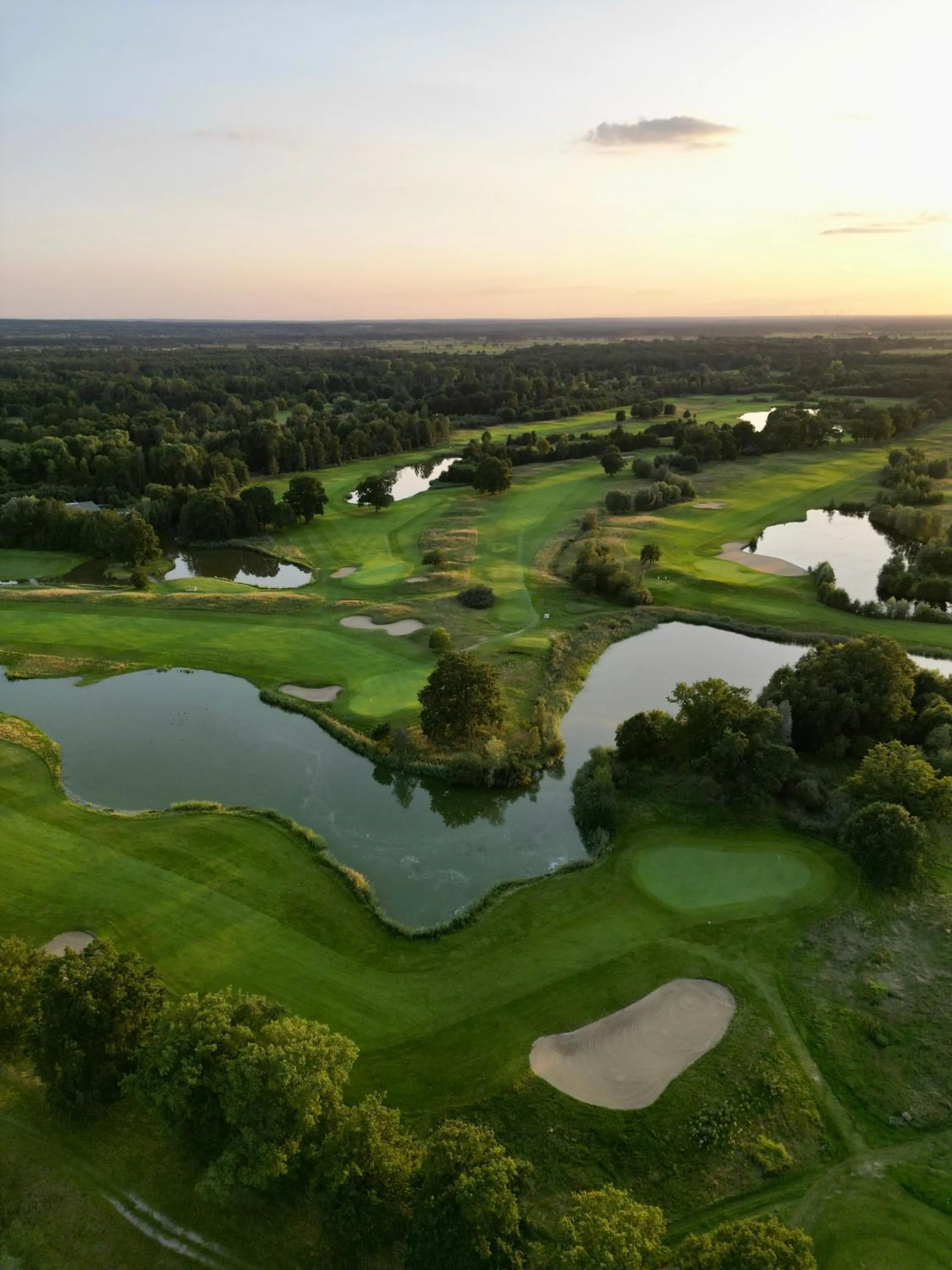 Golfcourse in Schloss Lüdersburg Golf & Spa