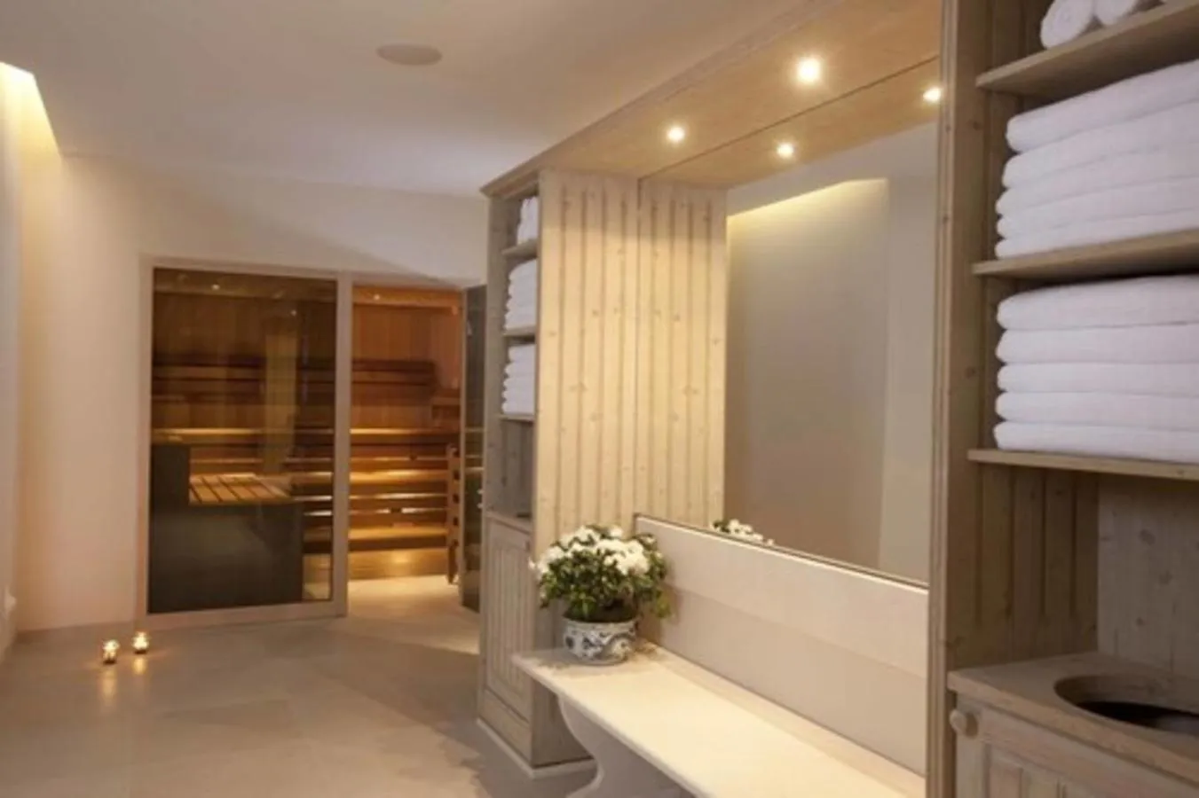 Sauna in Schloss Lüdersburg Golf & Spa