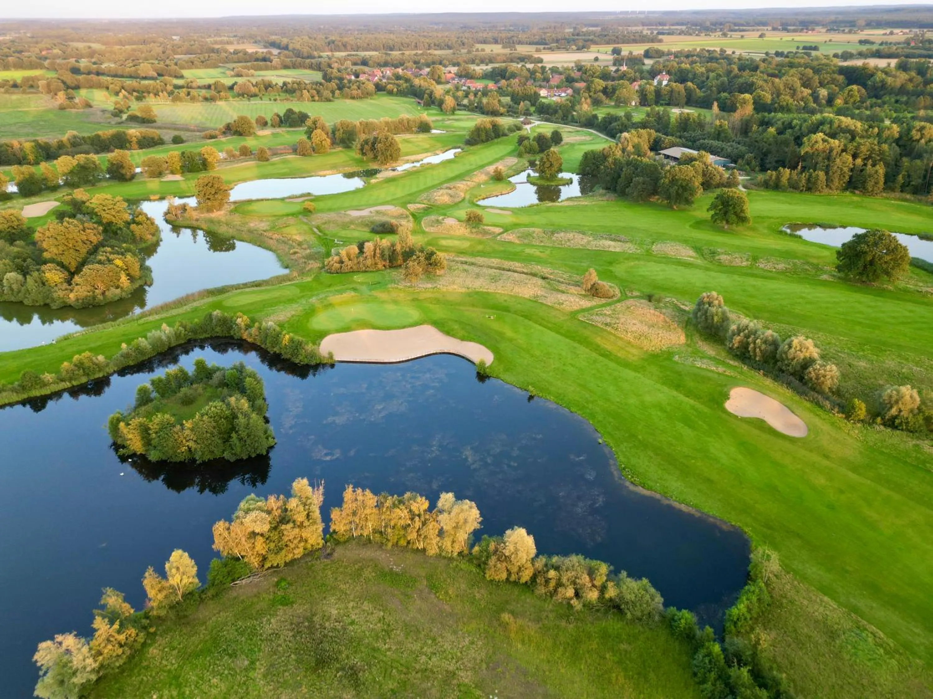Golfcourse in Schloss Lüdersburg Golf & Spa