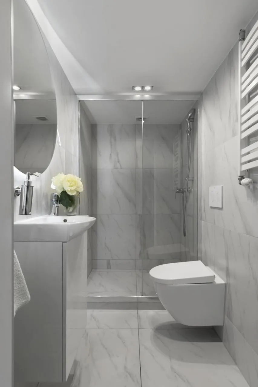 Toilet in Panorama- the View of Gdańsk by Elite Apartments