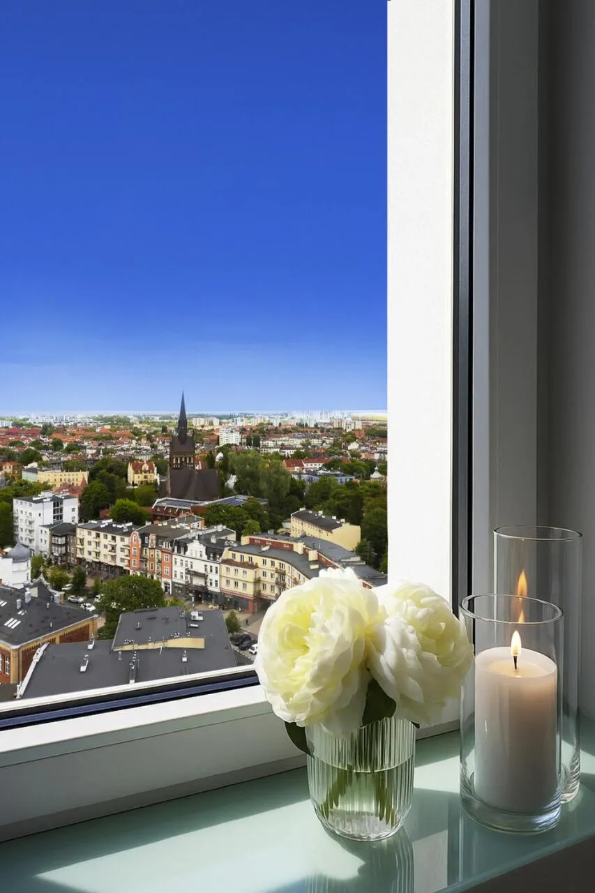 Balcony/Terrace in Panorama- the View of Gdańsk by Elite Apartments