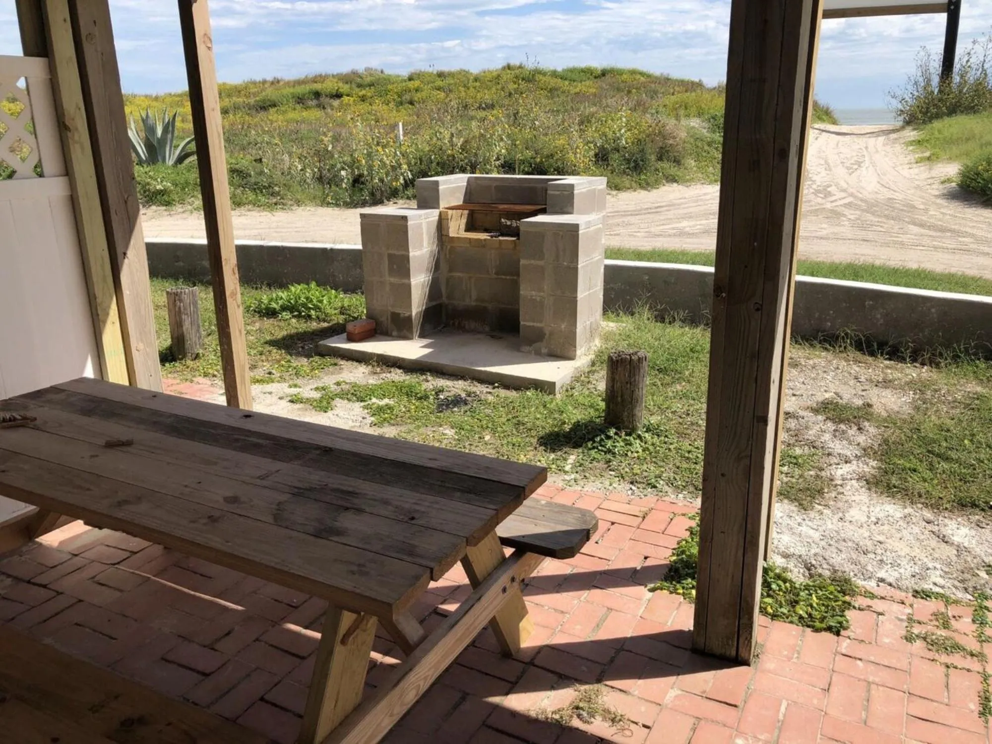 Patio in BeachGate CondoSuites and Oceanfront Resort