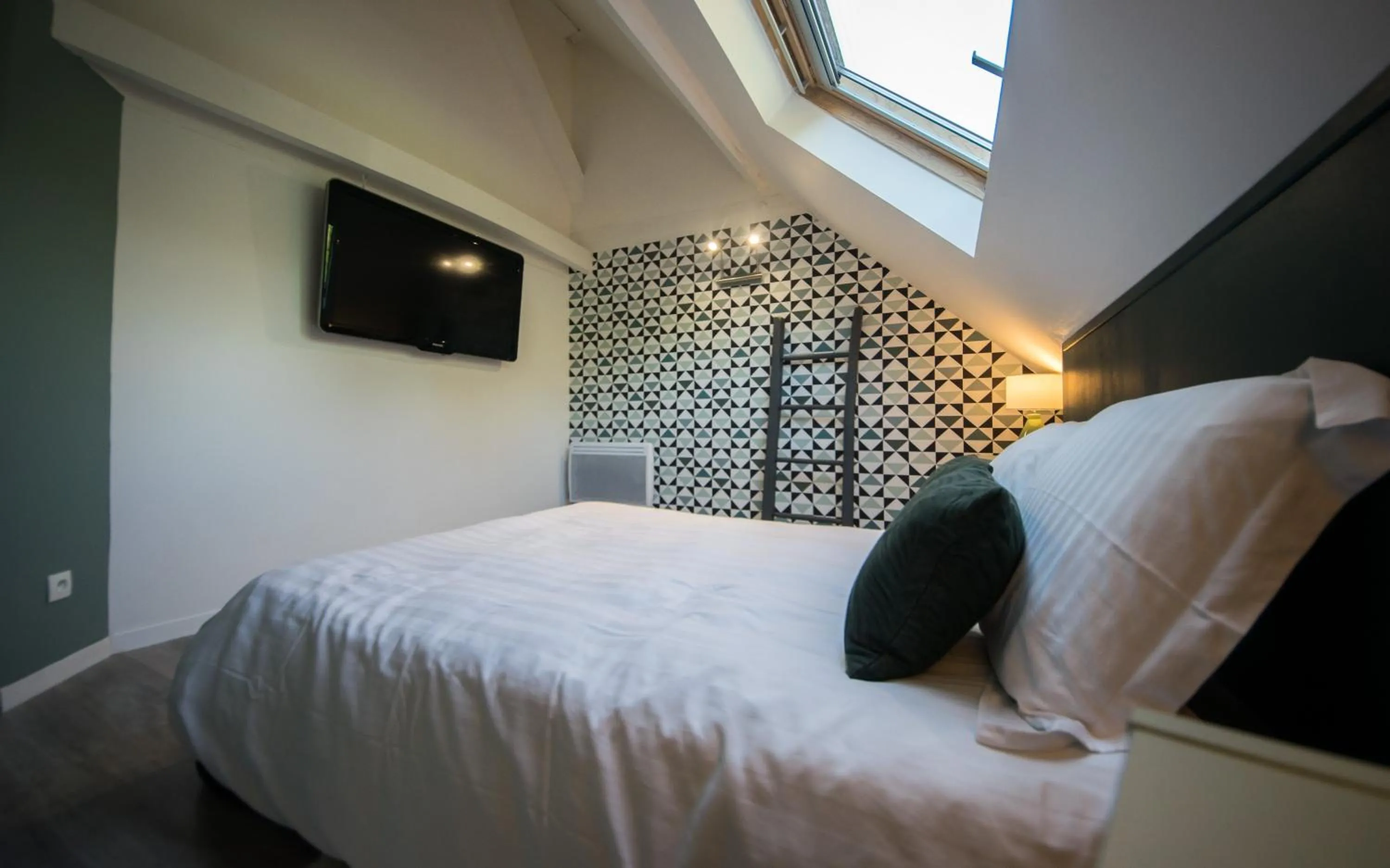 Bed in Gîte Mise au Vert