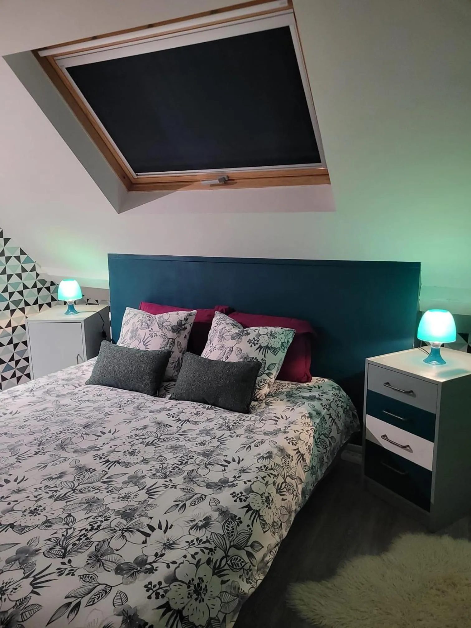 Bedroom, Bed in Gîte Mise au Vert